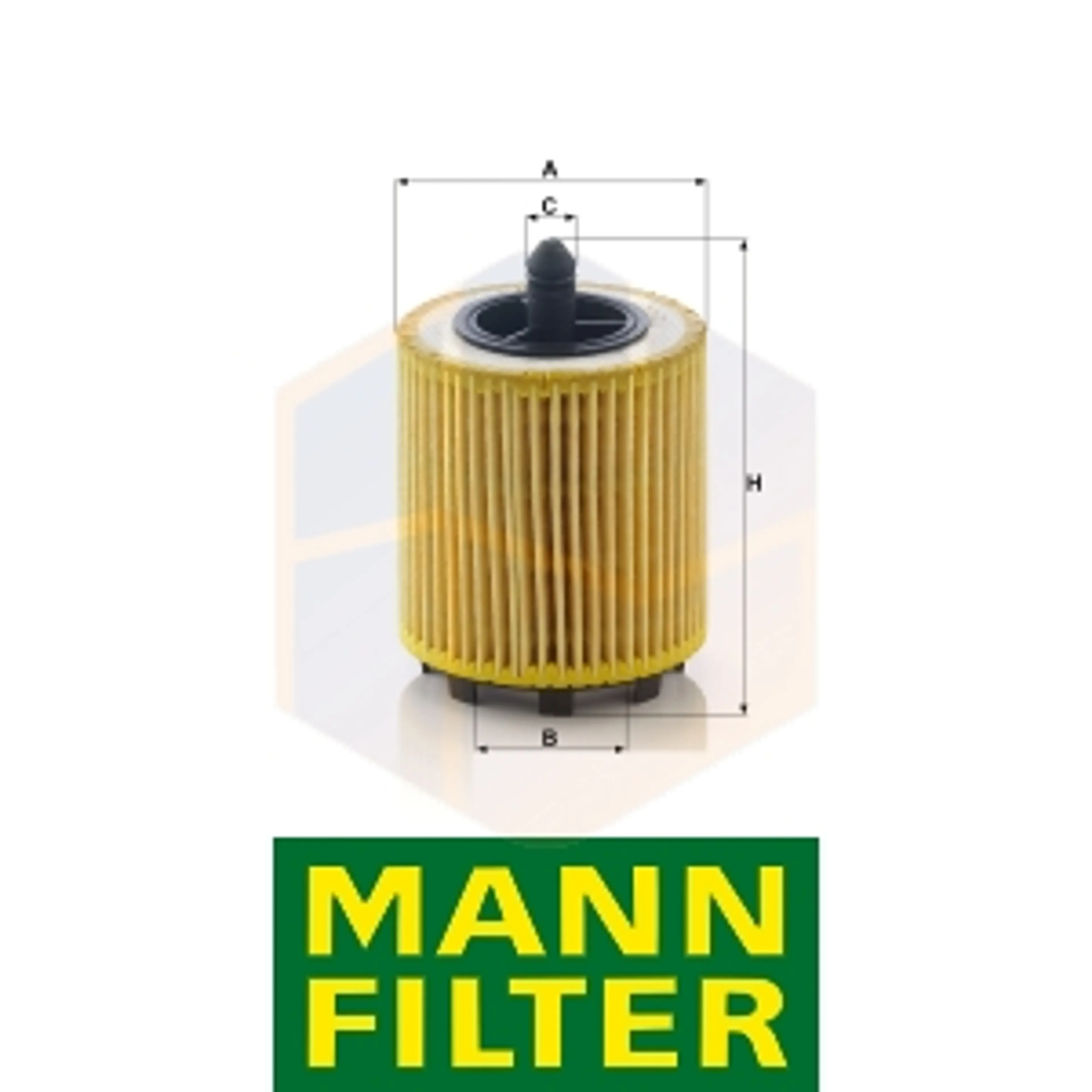 FILTRO ACEITE HU 6007 X MANN