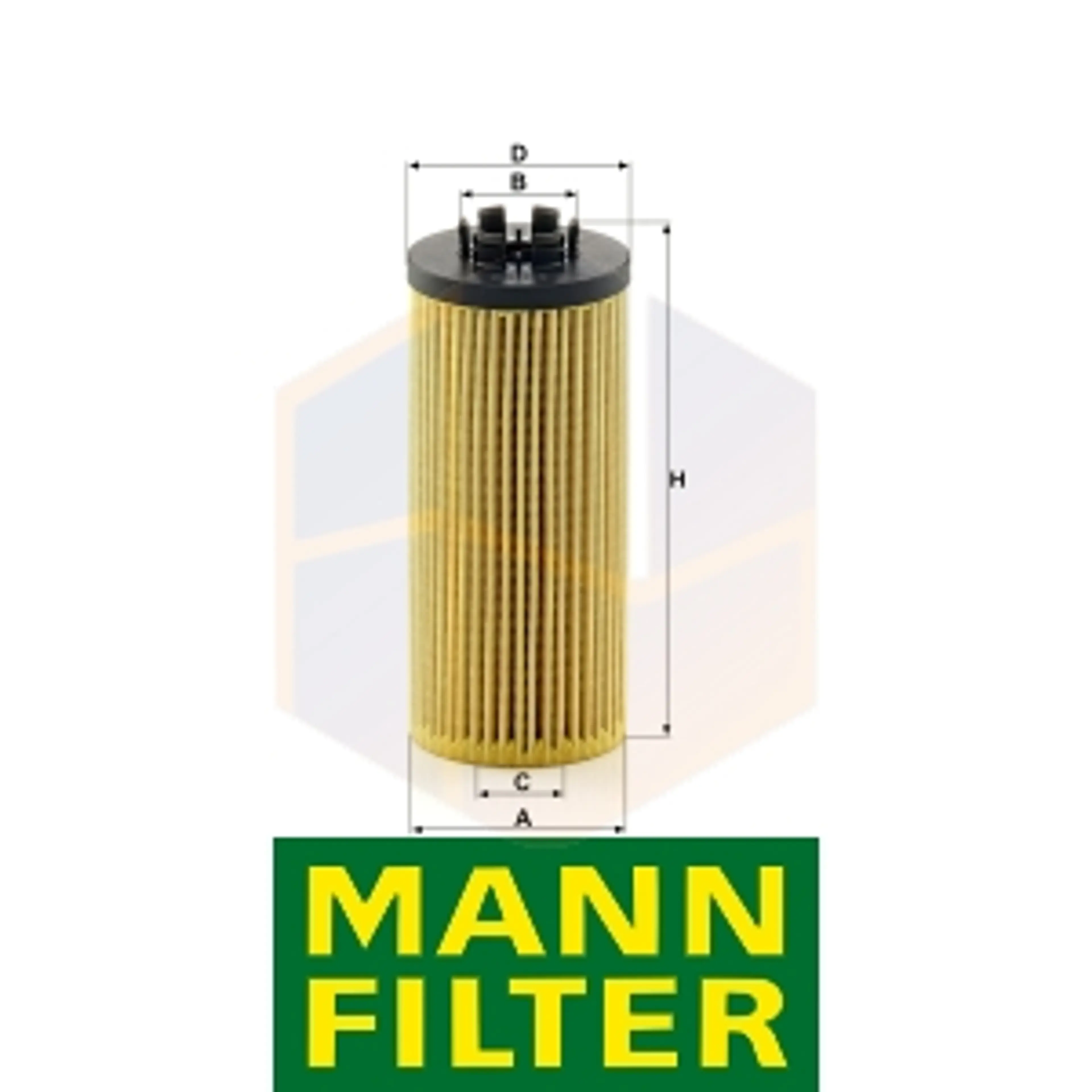 FILTRO ACEITE HU 6012 Z KIT MANN