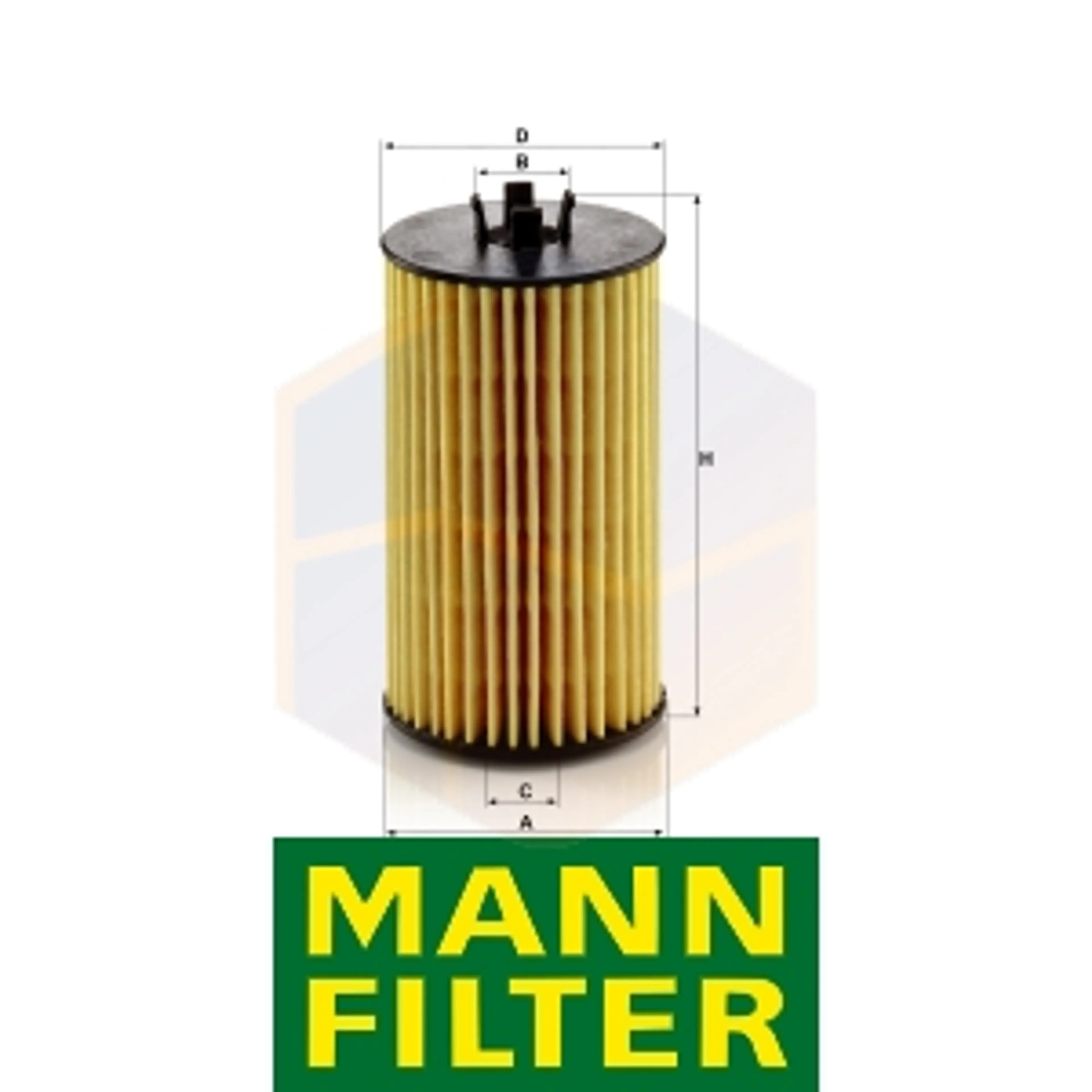 FILTRO ACEITE HU 6018 Z MANN