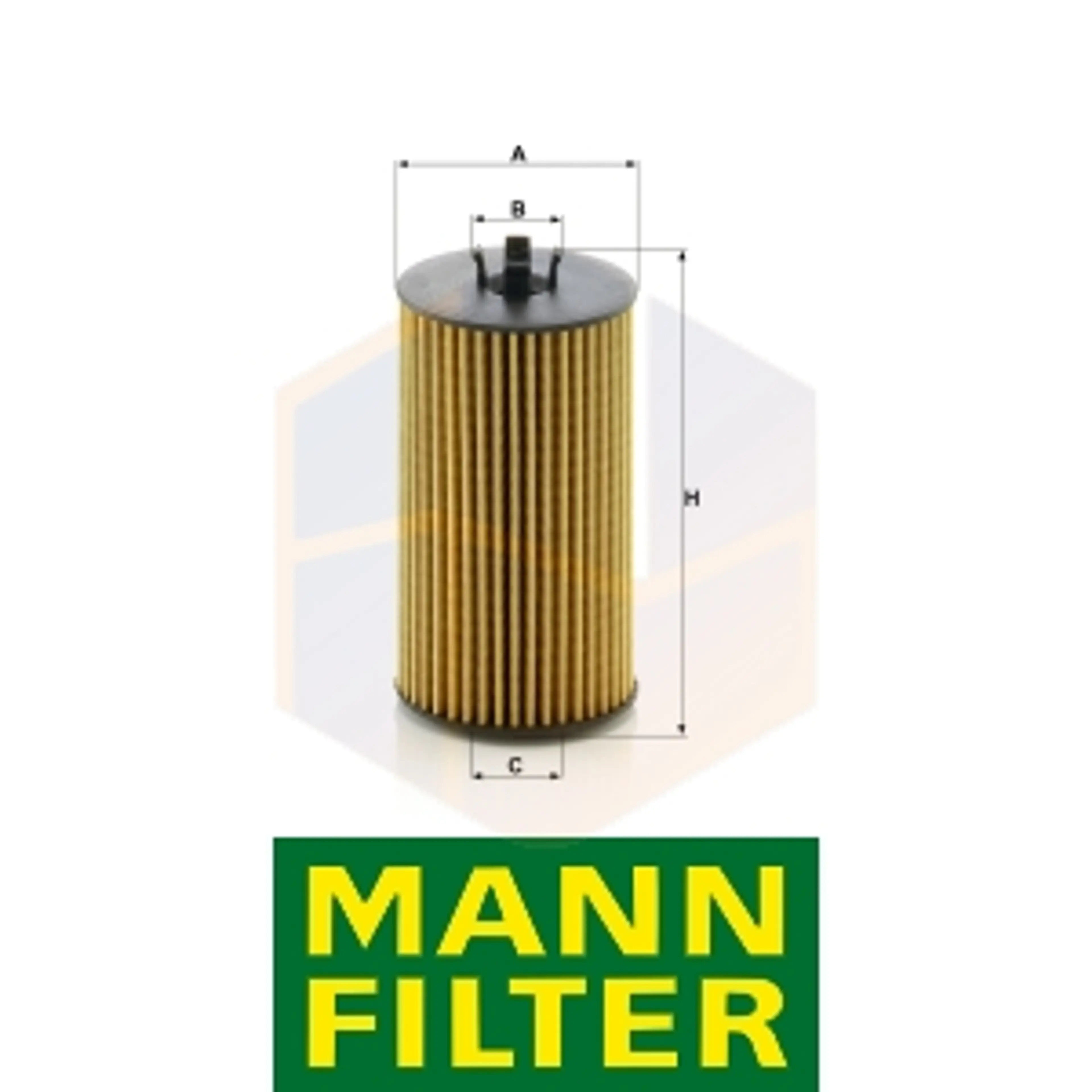 FILTRO ACEITE HU 6019 Z MANN