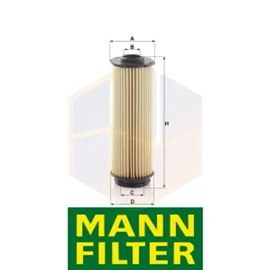 FILTRO ACEITE HU 6022 Z MANN