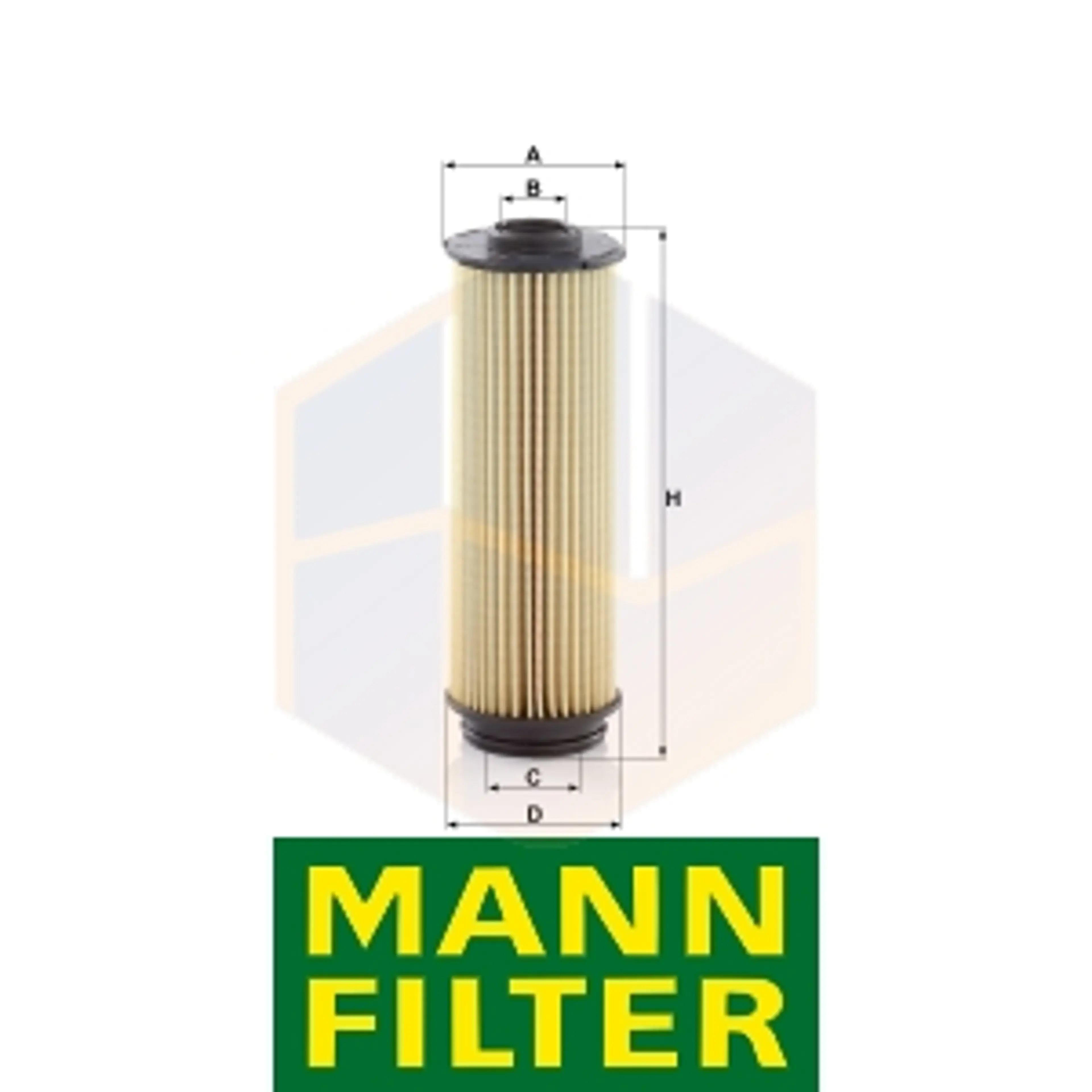 FILTRO ACEITE HU 6022 Z MANN