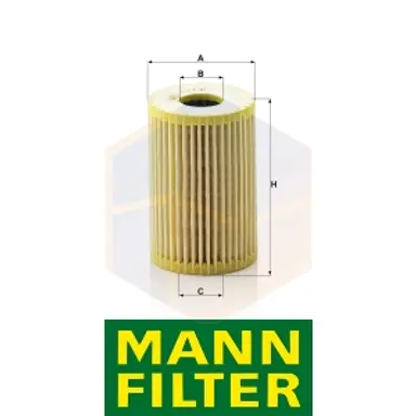 FILTRO ACEITE HU 610 X MANN