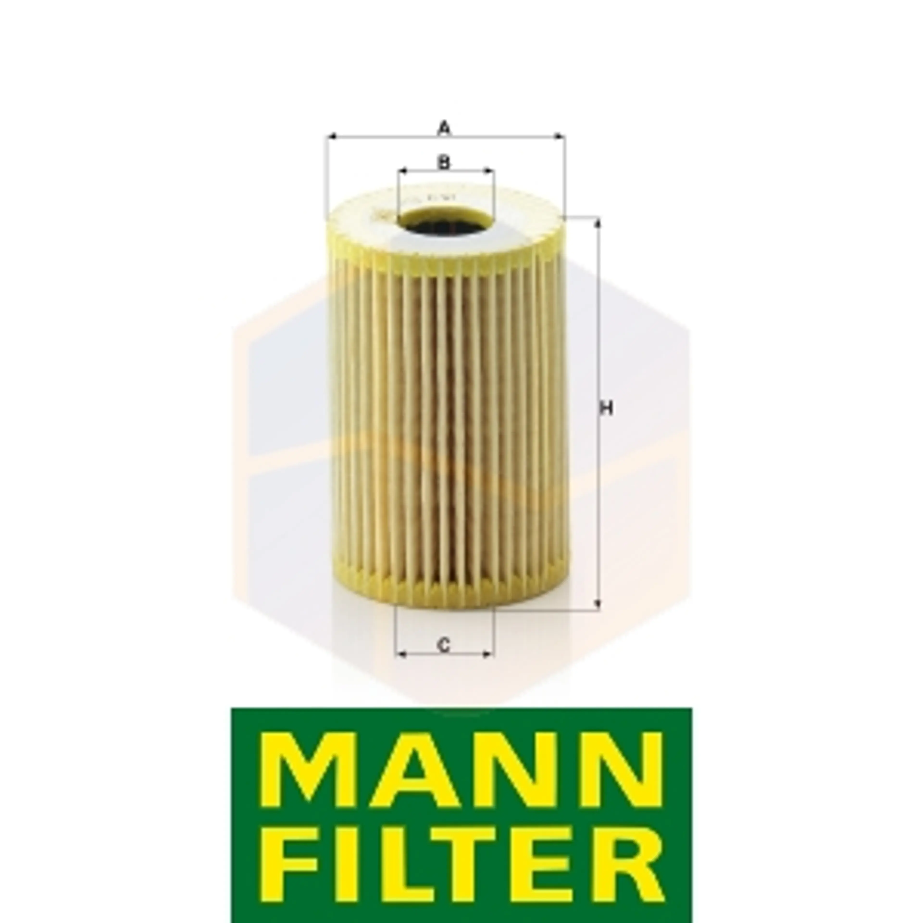 FILTRO ACEITE HU 610 X MANN