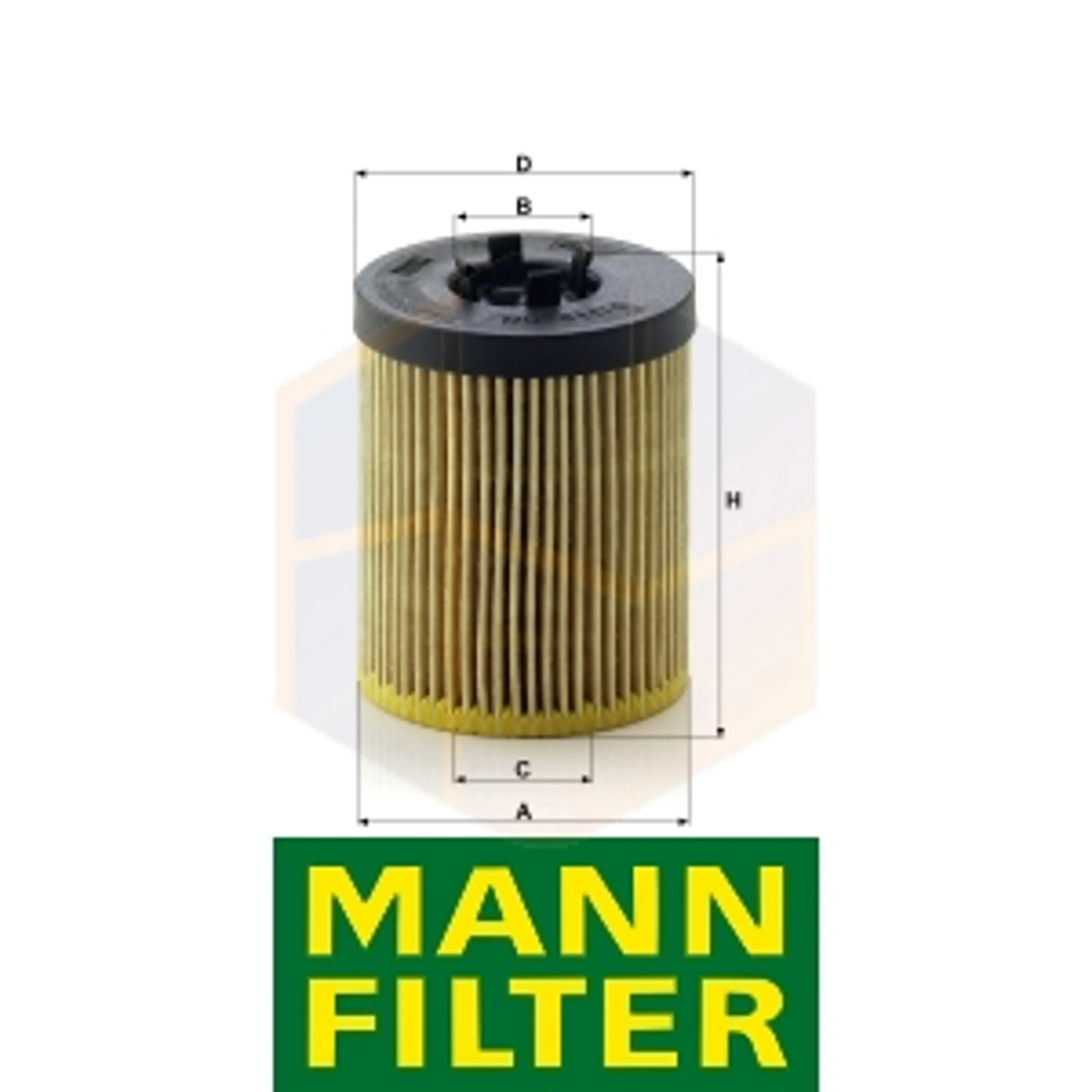 FILTRO ACEITE HU 611/1 X MANN