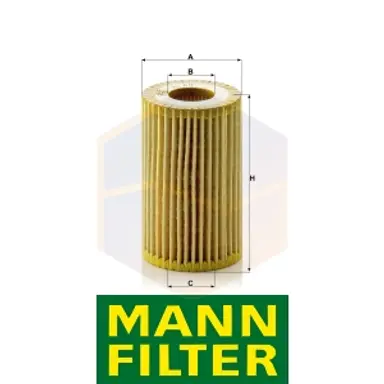 FILTRO ACEITE HU 611 X MANN