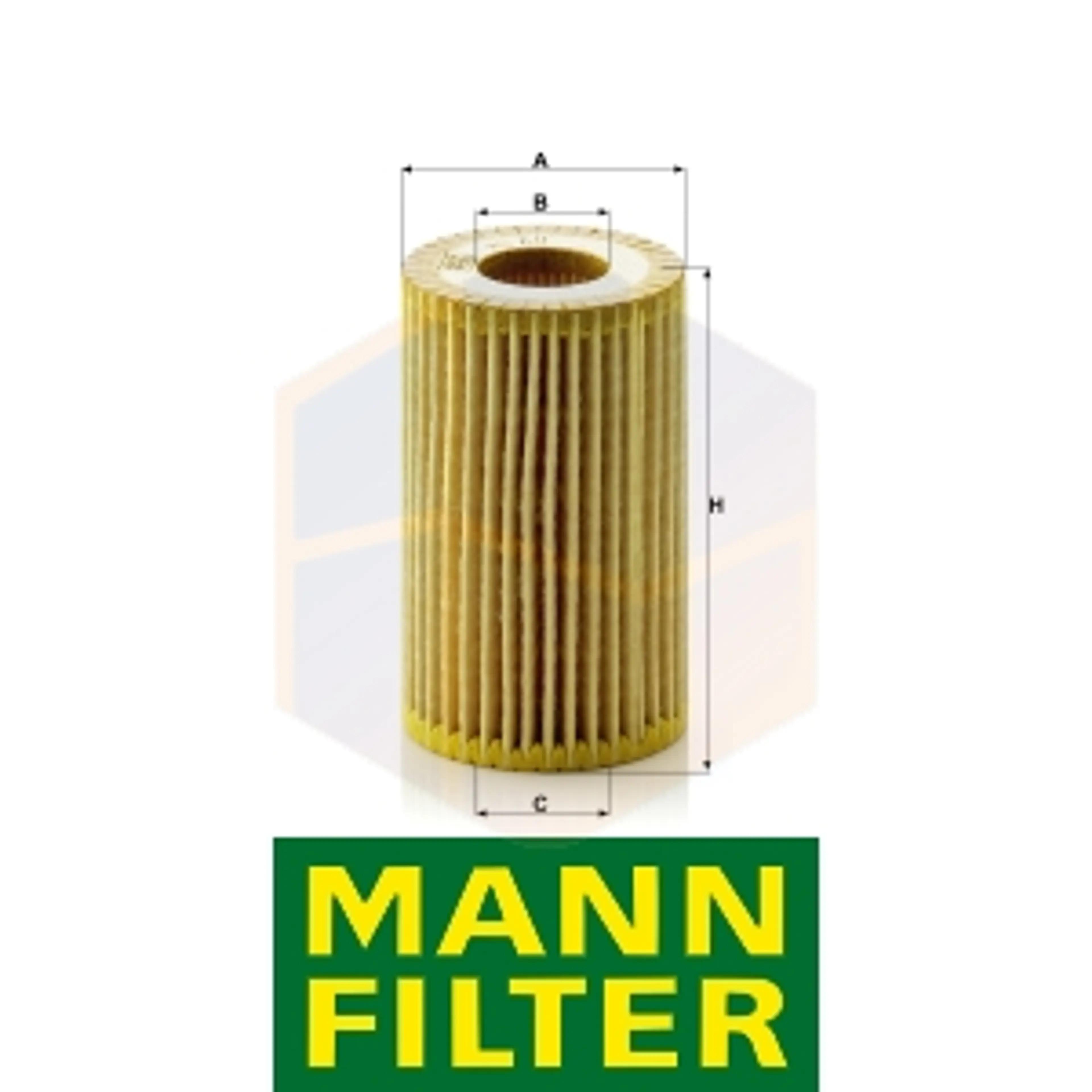 FILTRO ACEITE HU 611 X MANN