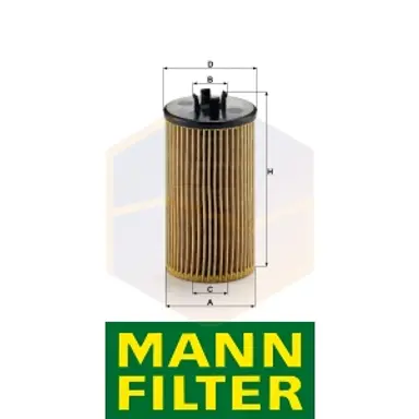 FILTRO ACEITE HU 612/2 X MANN