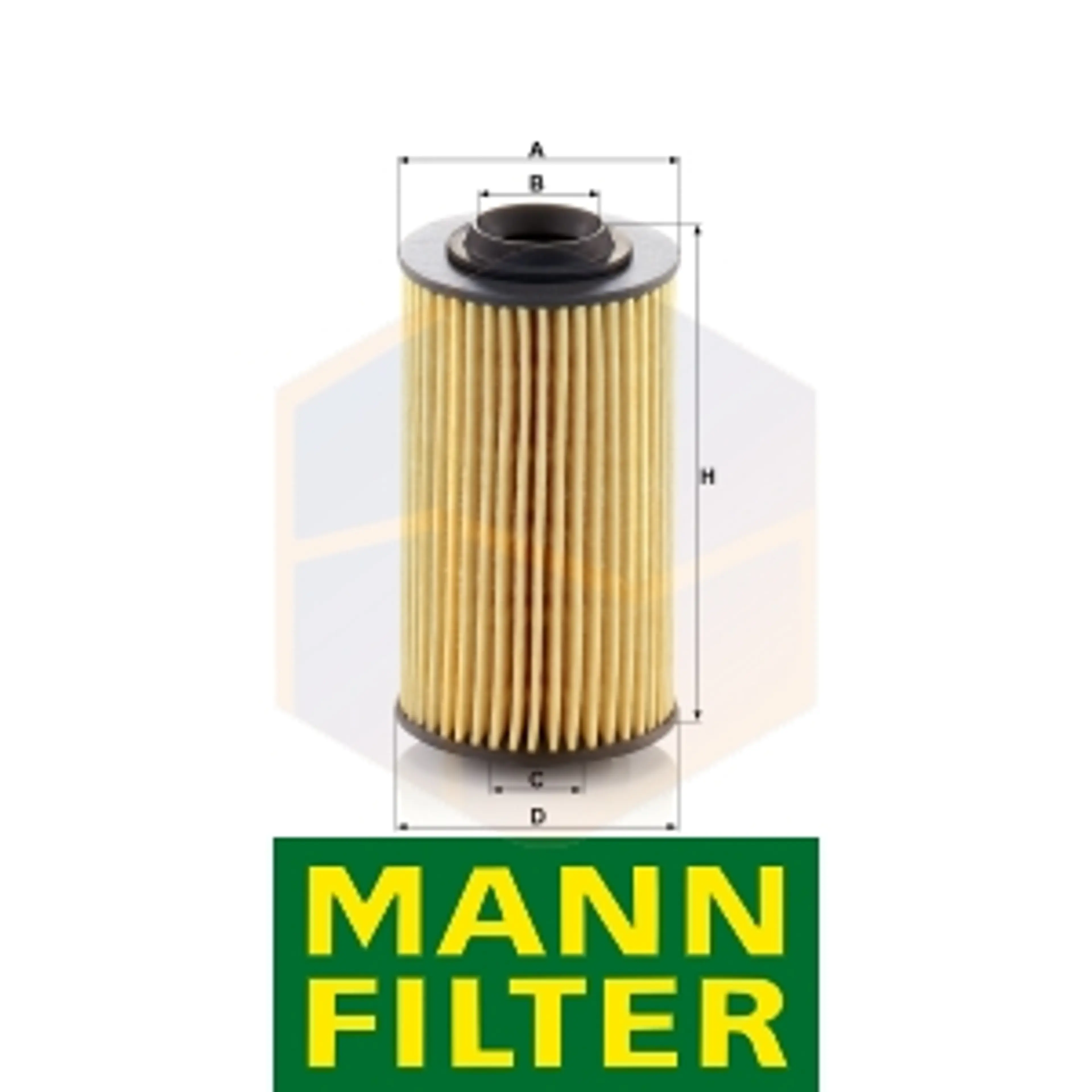 FILTRO ACEITE HU 69/3 X MANN