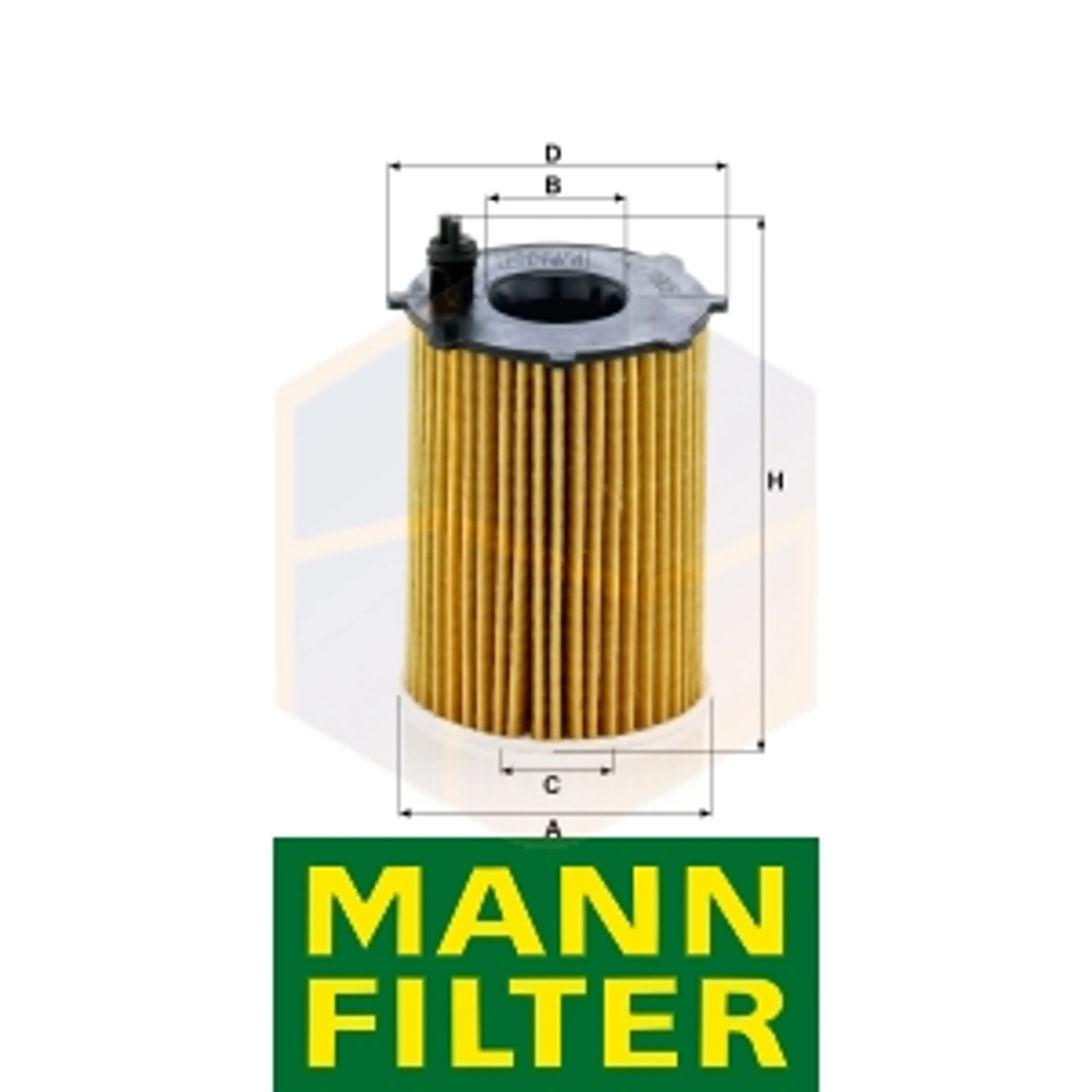 FILTRO ACEITE HU 7006 Z MANN