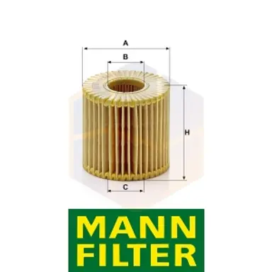 FILTRO ACEITE HU 7019 Z MANN
