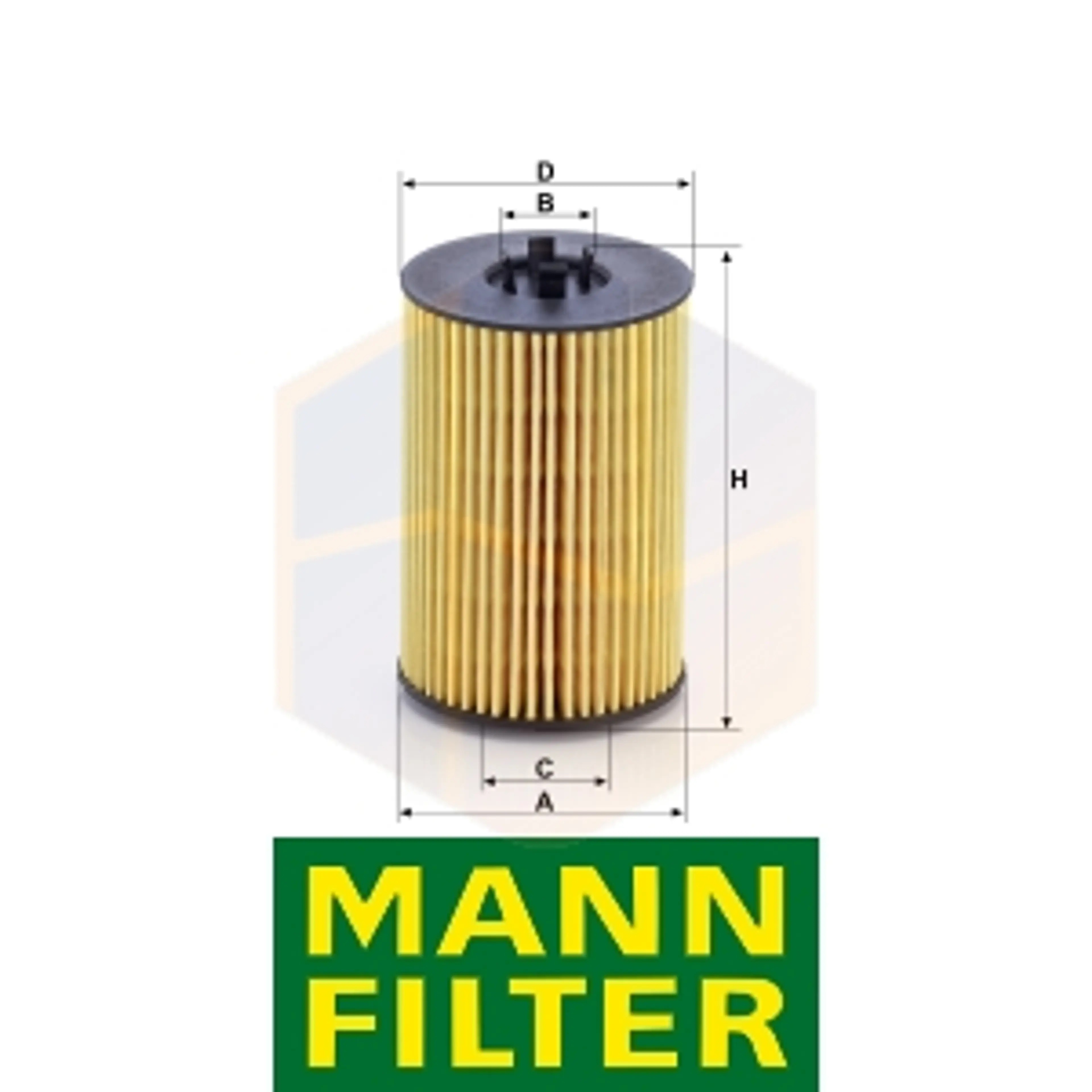 FILTRO ACEITE HU 7020 Z MANN