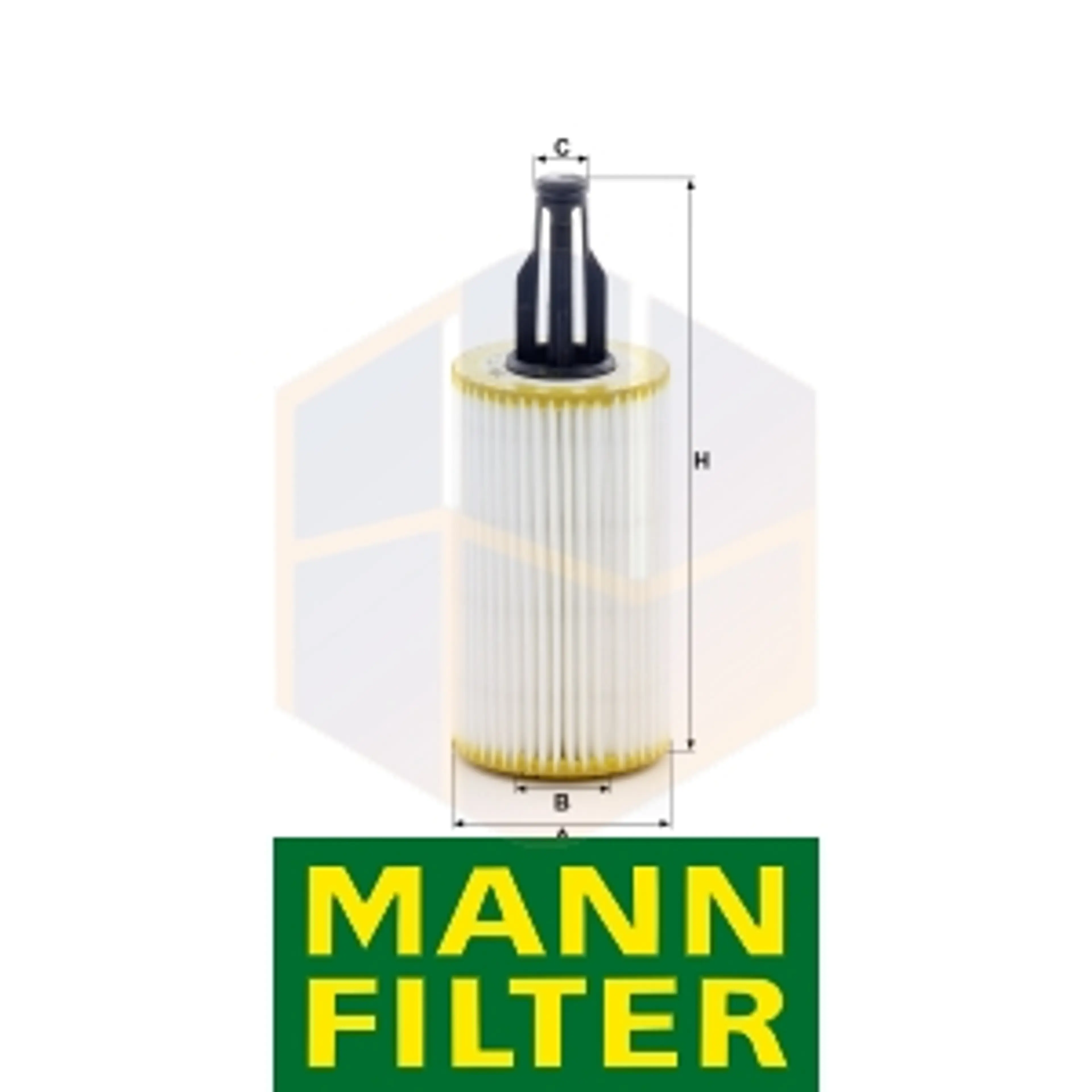 FILTRO ACEITE HU 7025 Z MANN