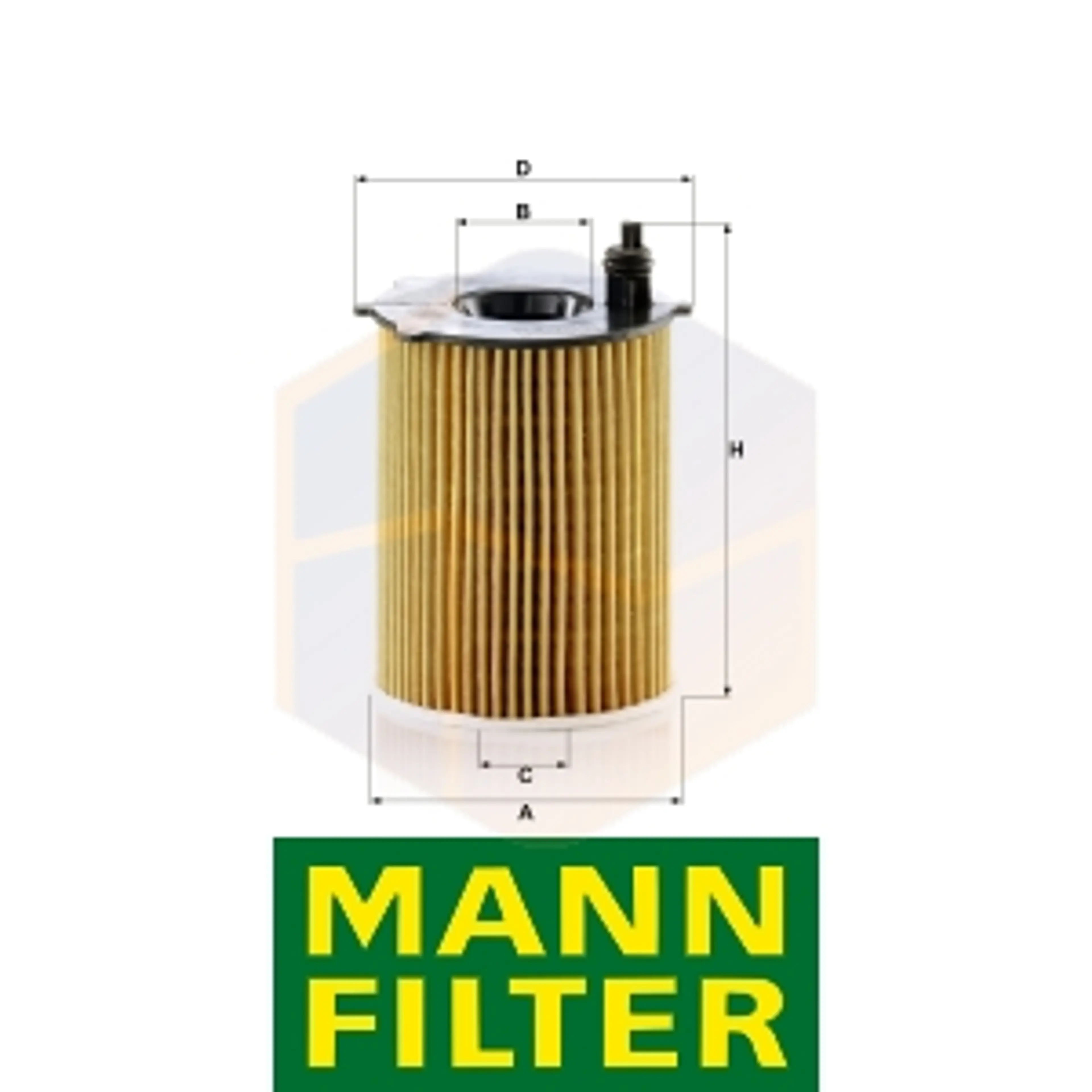 FILTRO ACEITE HU 7033 Z MANN