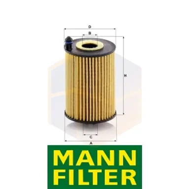FILTRO ACEITE HU 7046 Z MANN