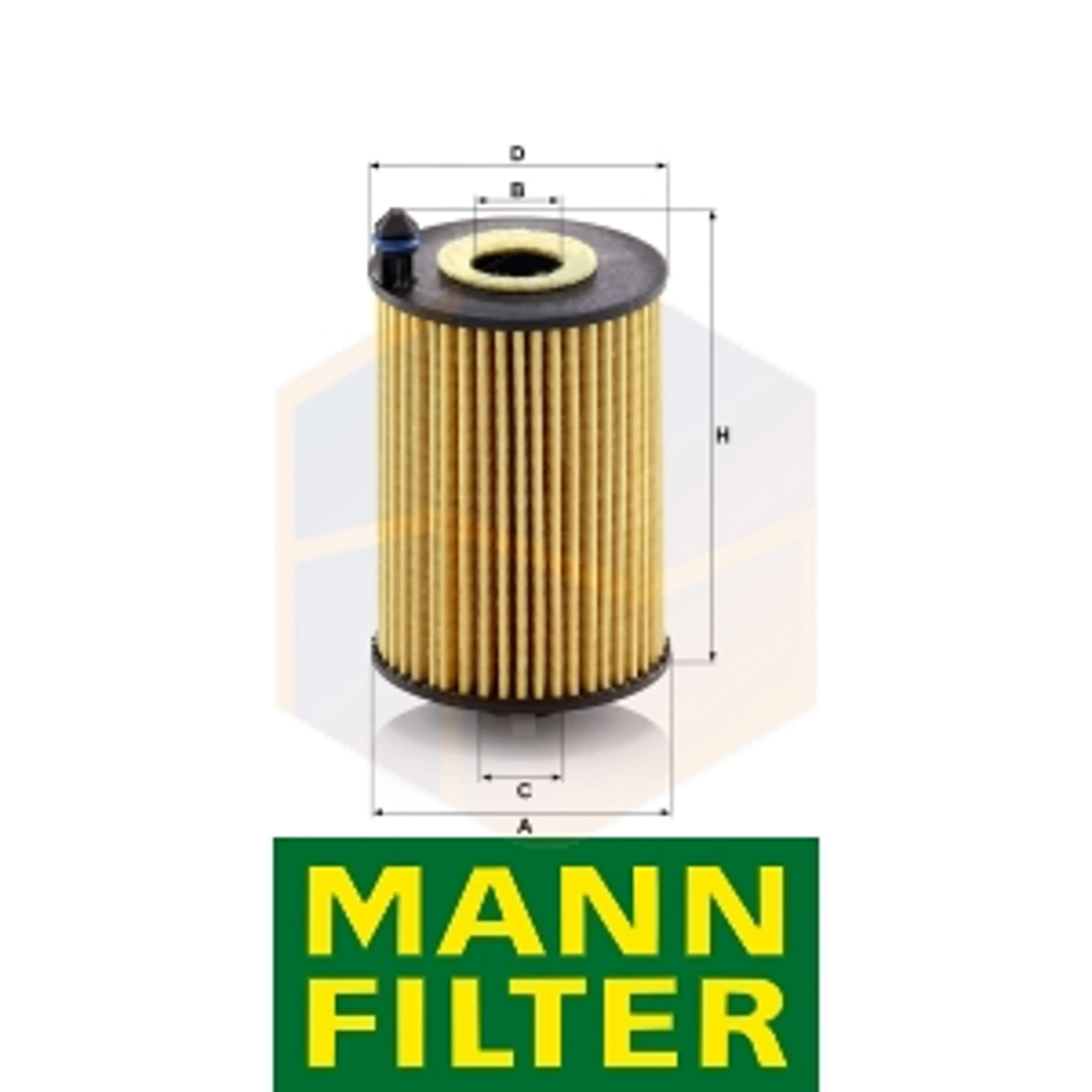 FILTRO ACEITE HU 7046 Z MANN