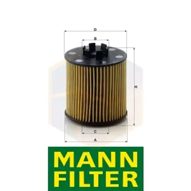FILTRO ACEITE HU 712/6 X MANN