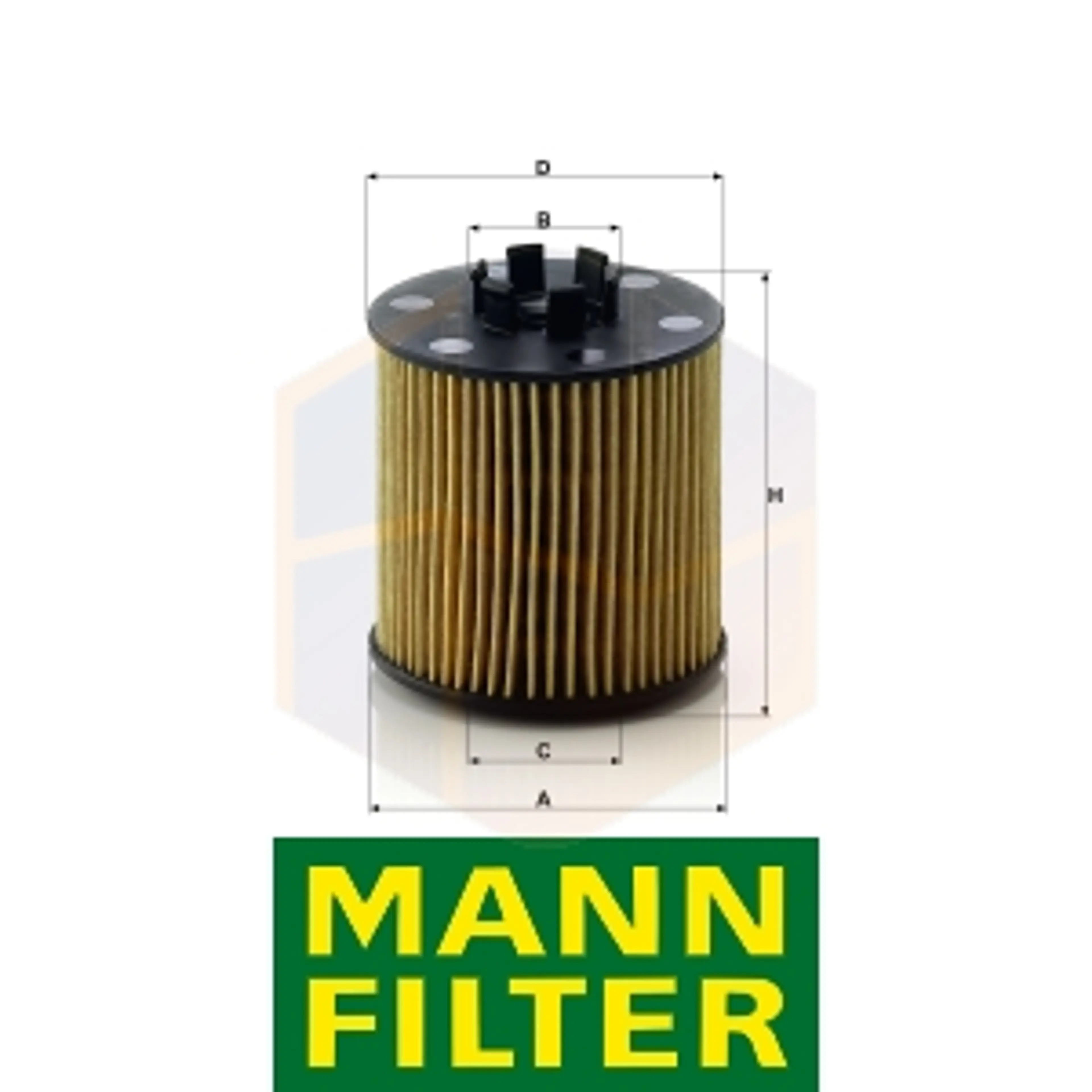 FILTRO ACEITE HU 712/6 X MANN