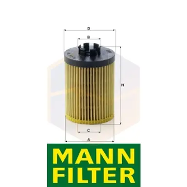 FILTRO ACEITE HU 712/8 X MANN