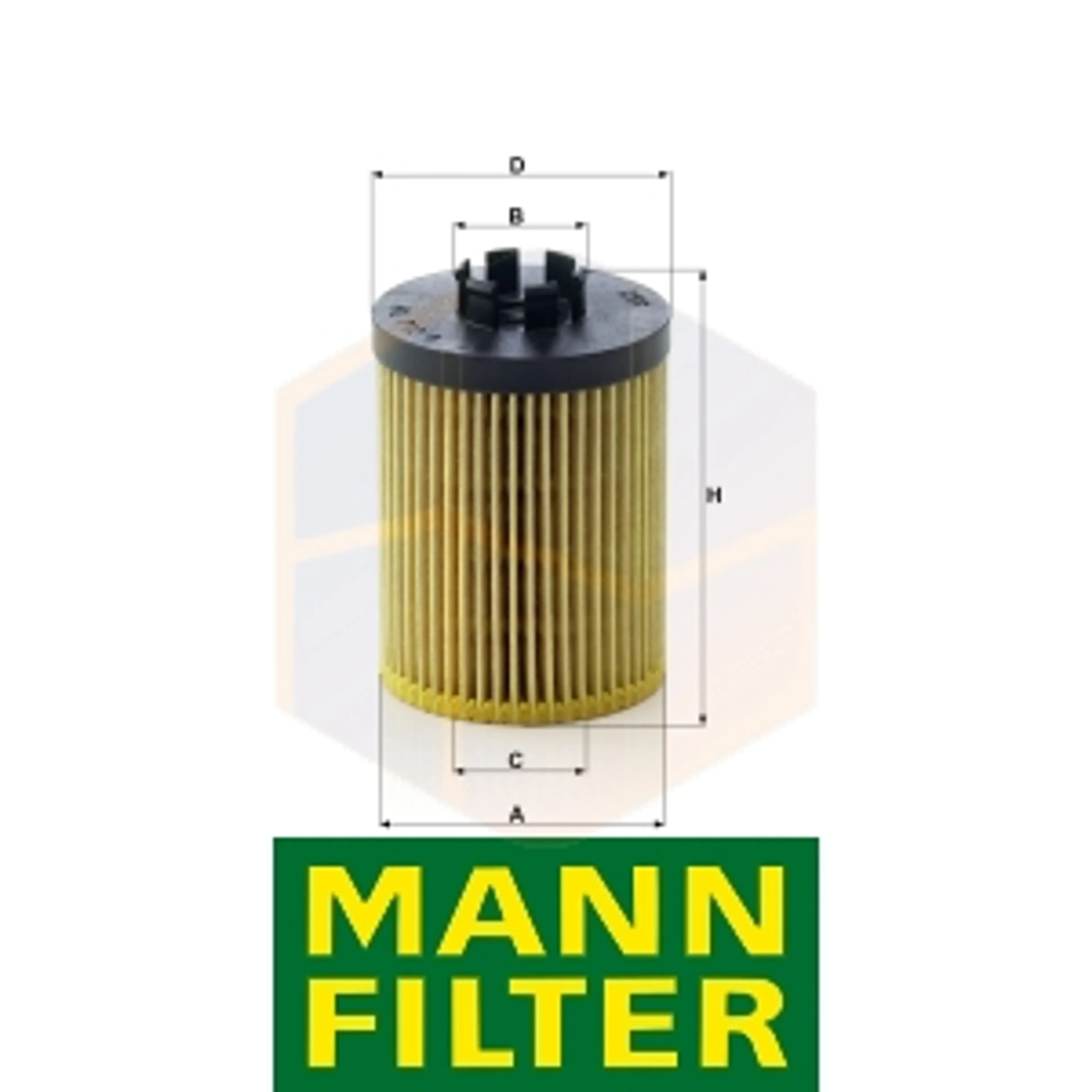 FILTRO ACEITE HU 712/8 X MANN