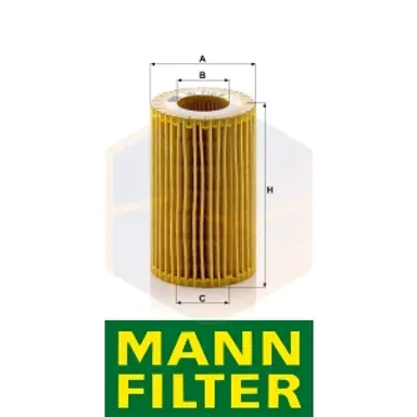 FILTRO ACEITE HU 715/6 X MANN