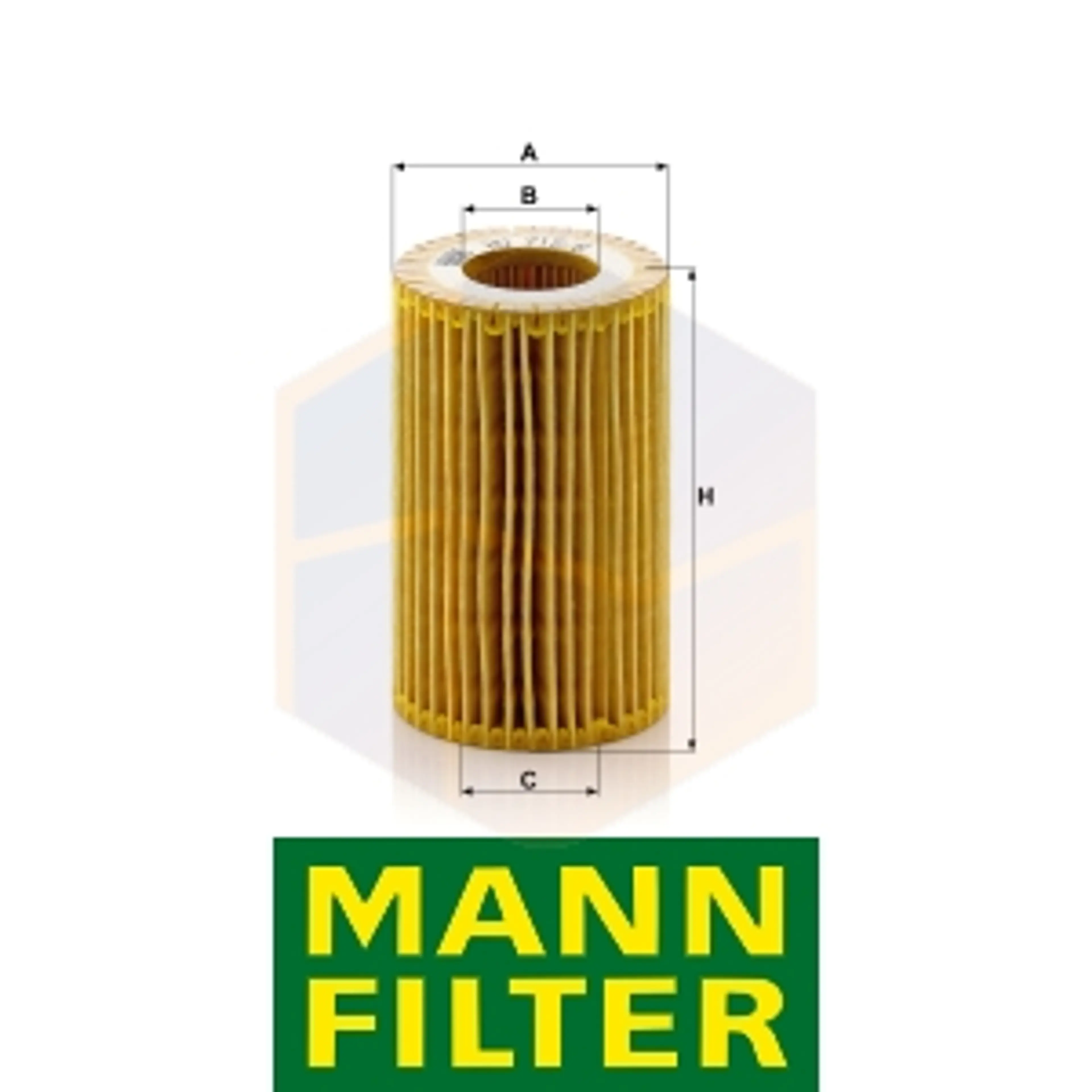 FILTRO ACEITE HU 715/6 X MANN