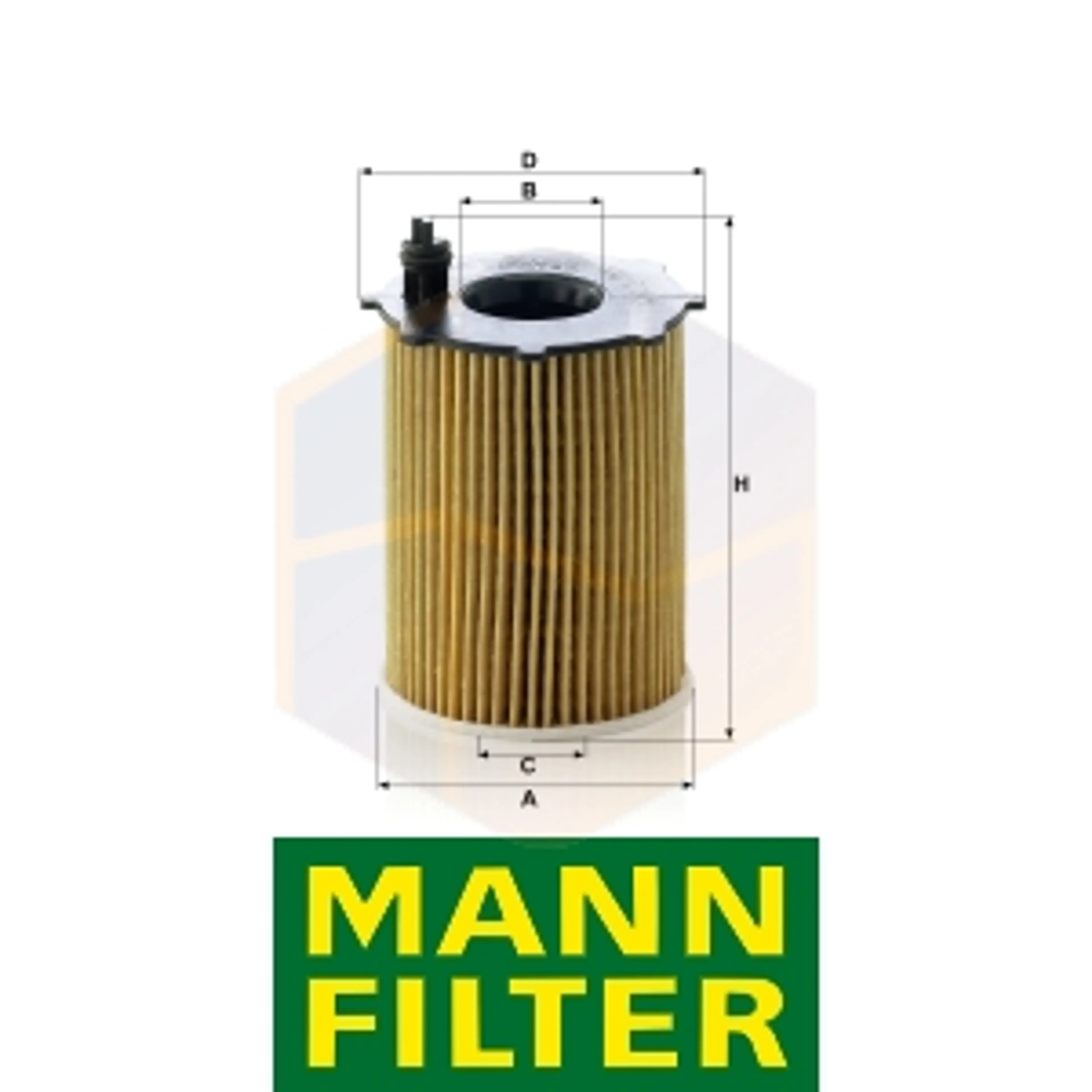 FILTRO ACEITE HU 716/2 X MANN