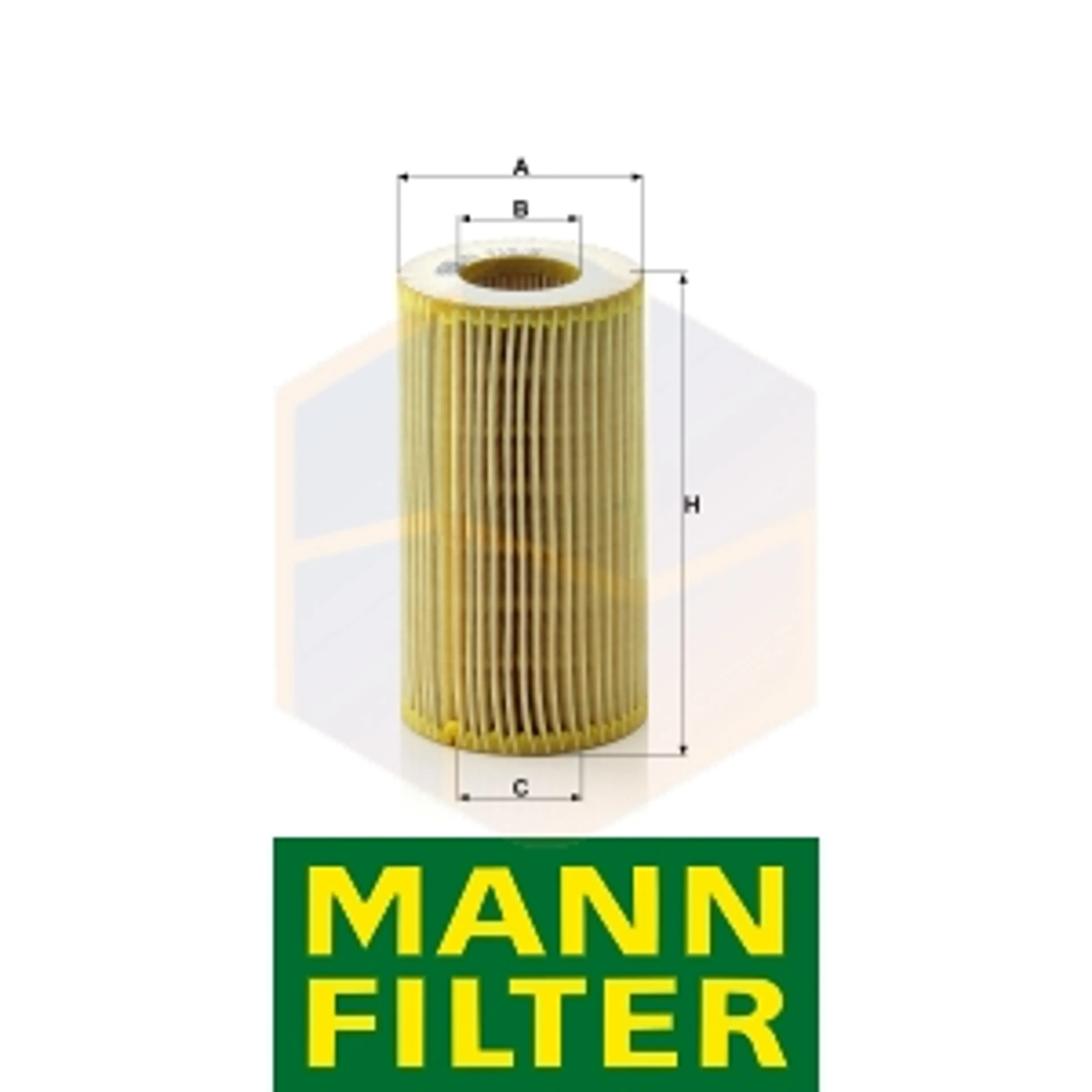 FILTRO ACEITE HU 718/6 X MANN