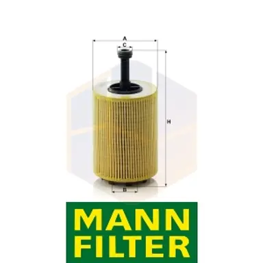 FILTRO ACEITE HU 719/7 X MANN