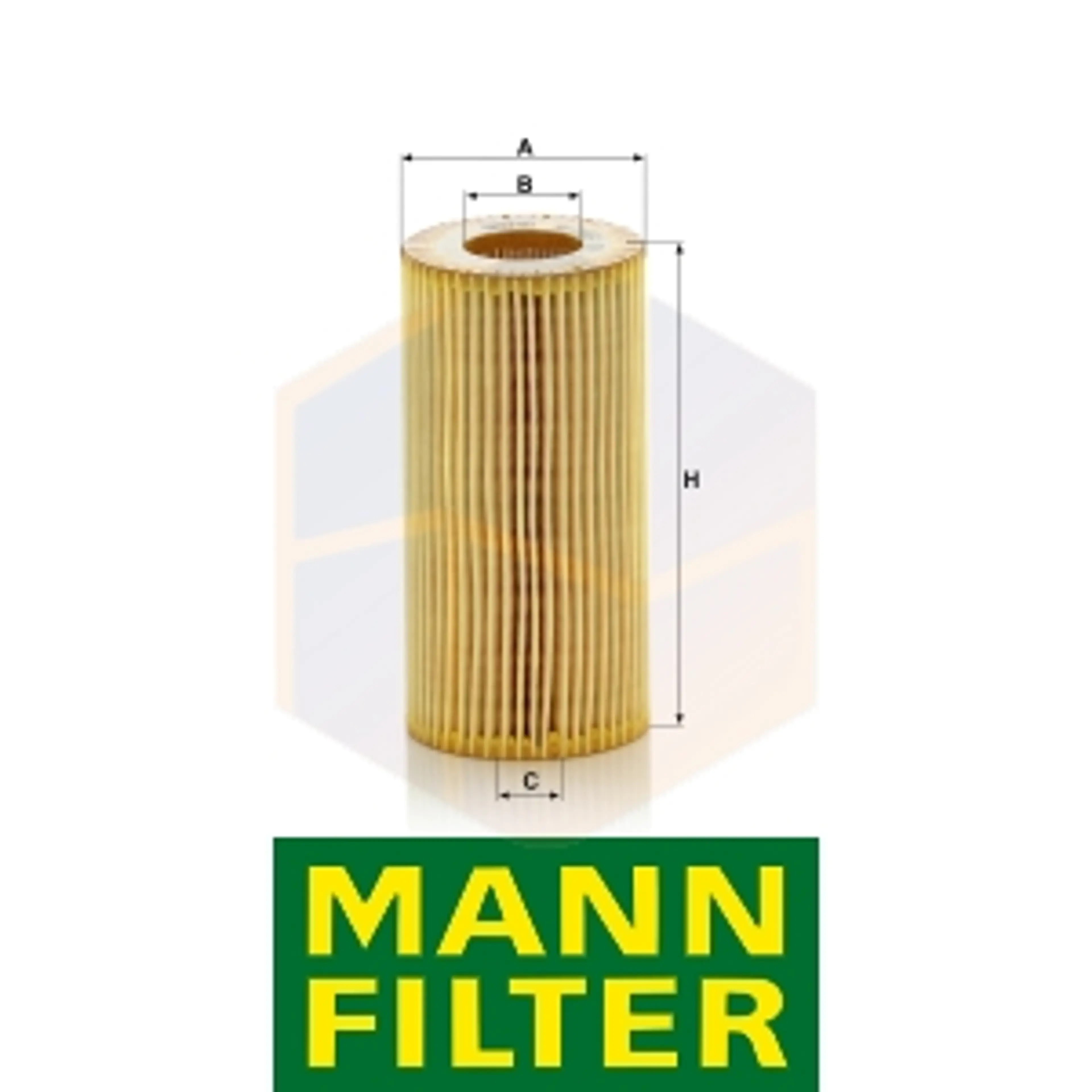 FILTRO ACEITE HU 719/8 Y MANN