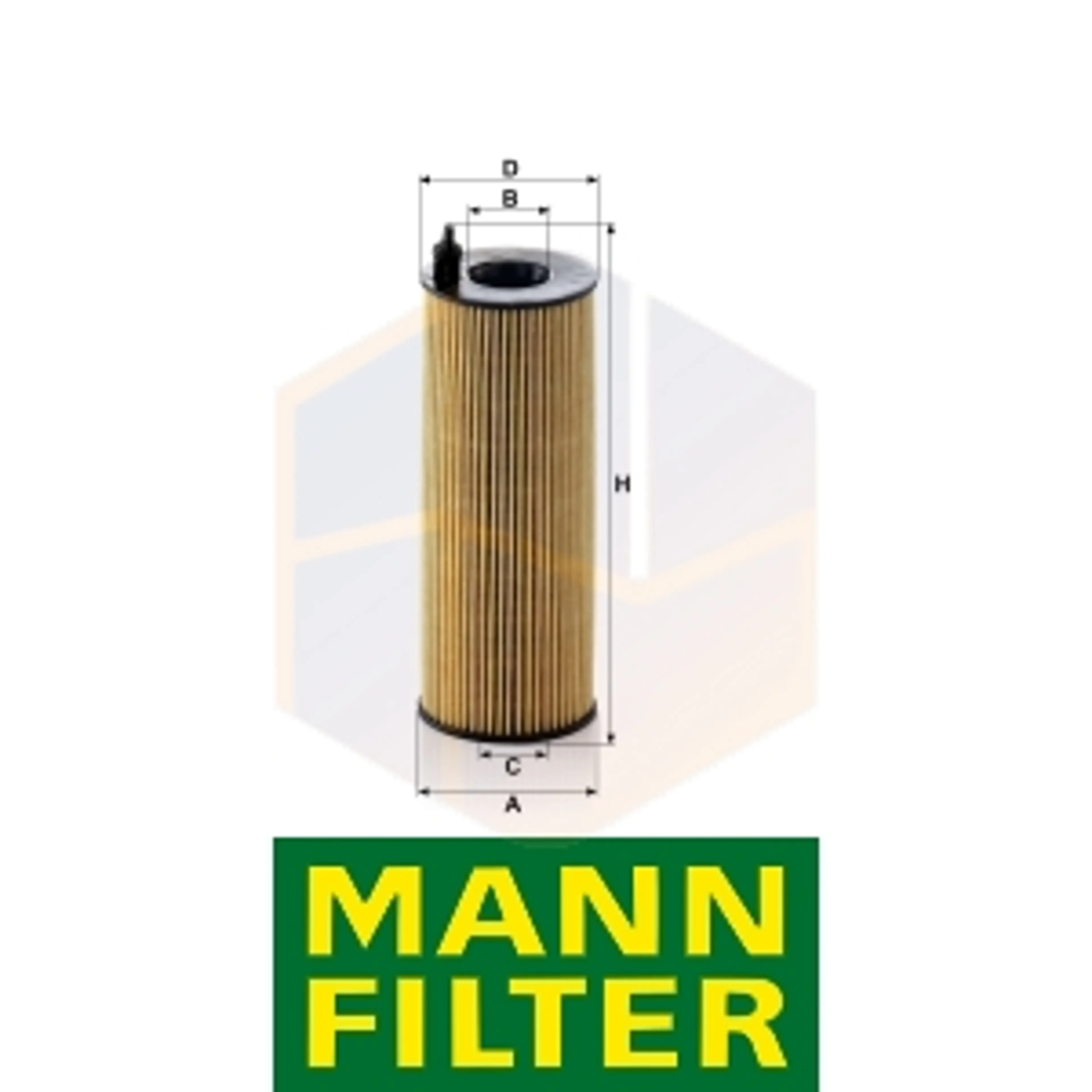 FILTRO ACEITE HU 721/5 X MANN