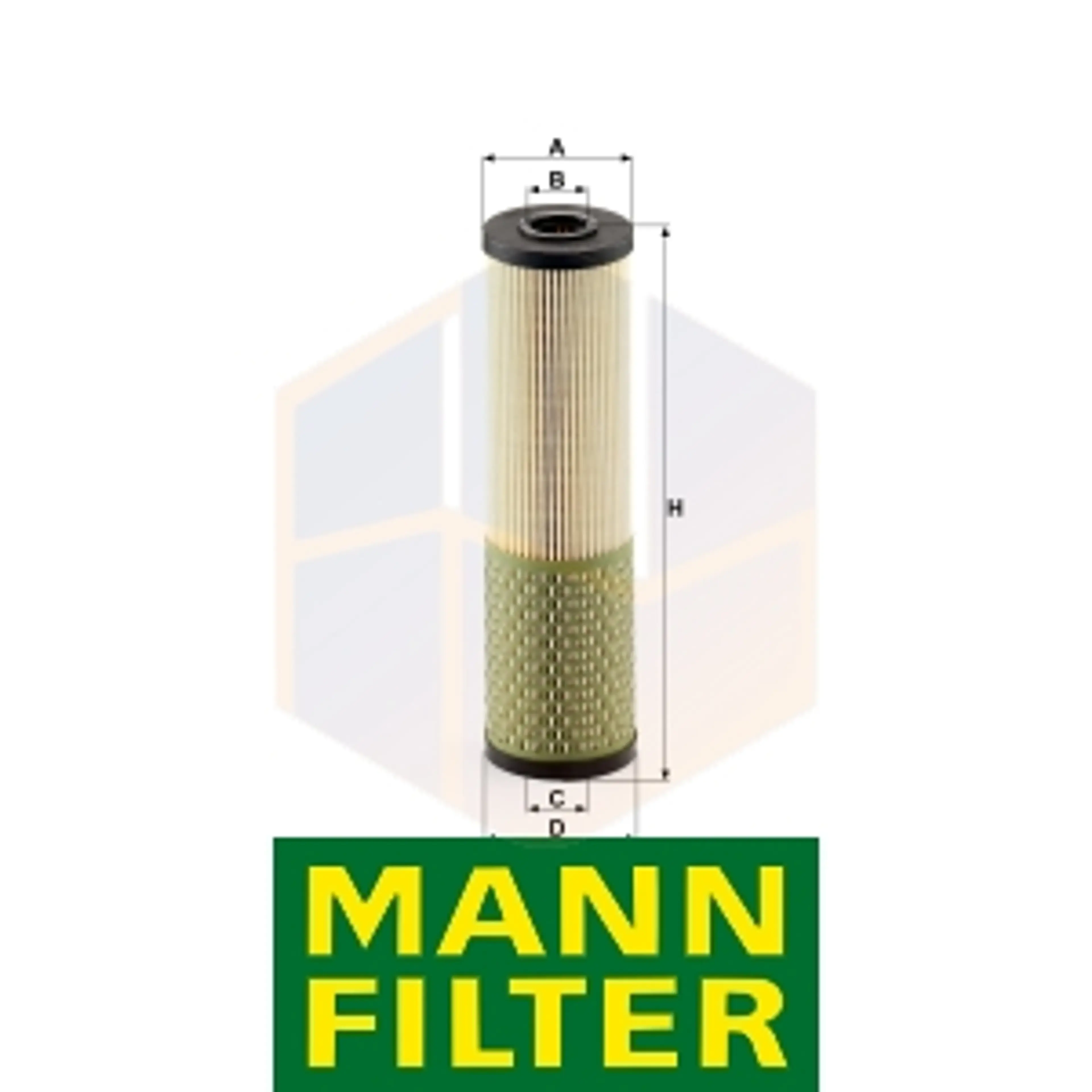 FILTRO ACEITE HU 736 X MANN