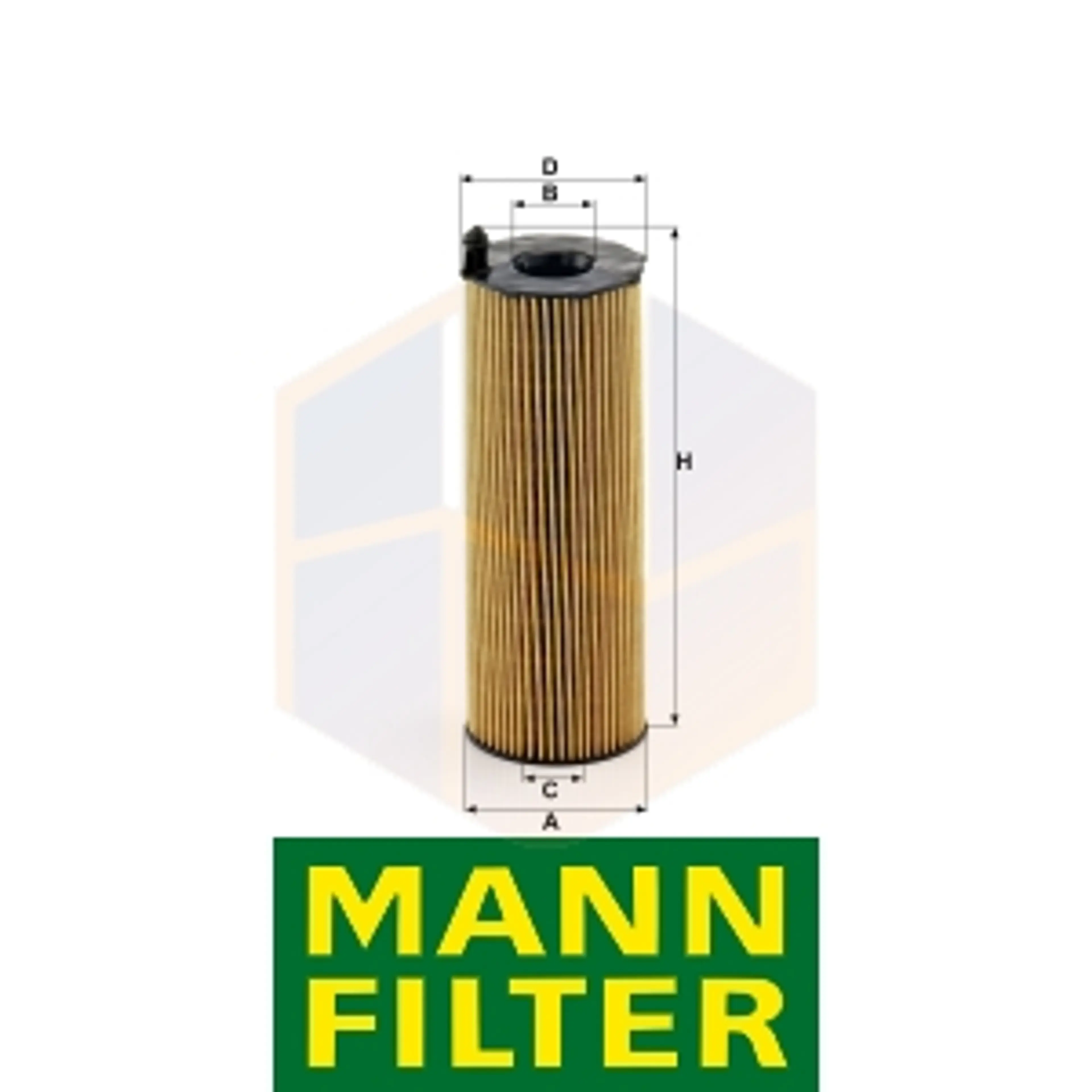 FILTRO ACEITE HU 8001 X MANN