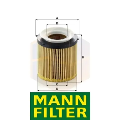 FILTRO ACEITE HU 8002 X KIT MANN