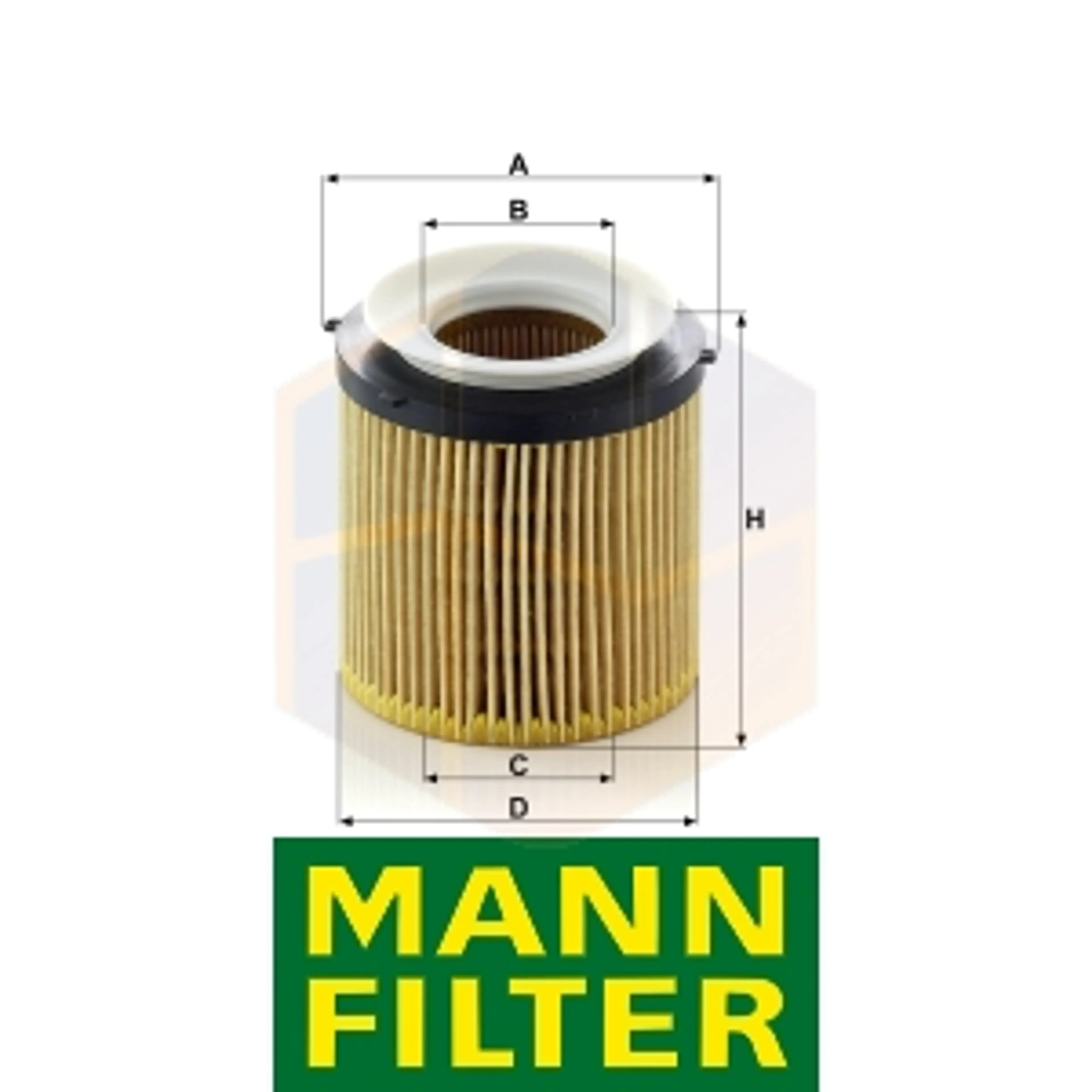 FILTRO ACEITE HU 8002 X KIT MANN