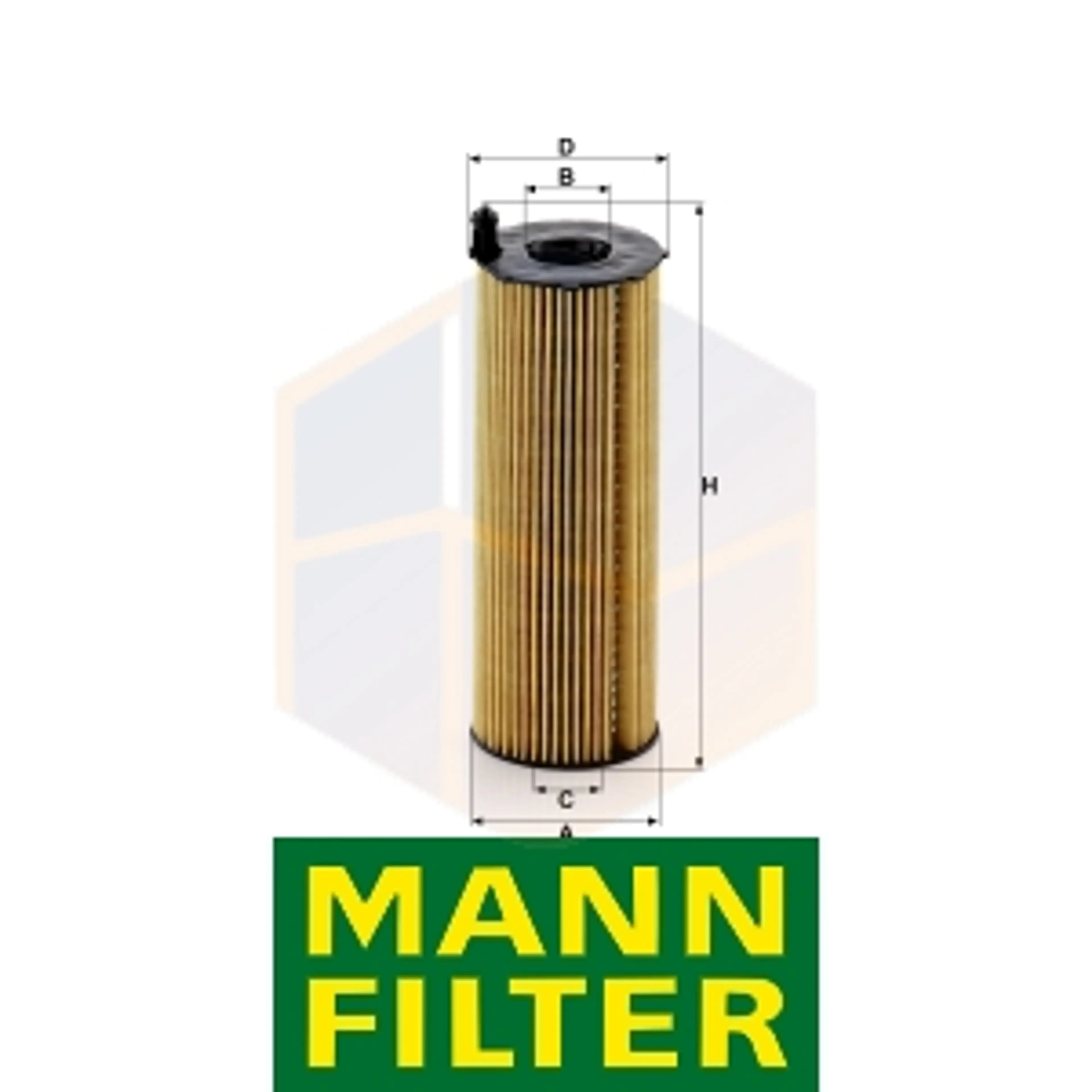 FILTRO ACEITE HU 8003 X MANN