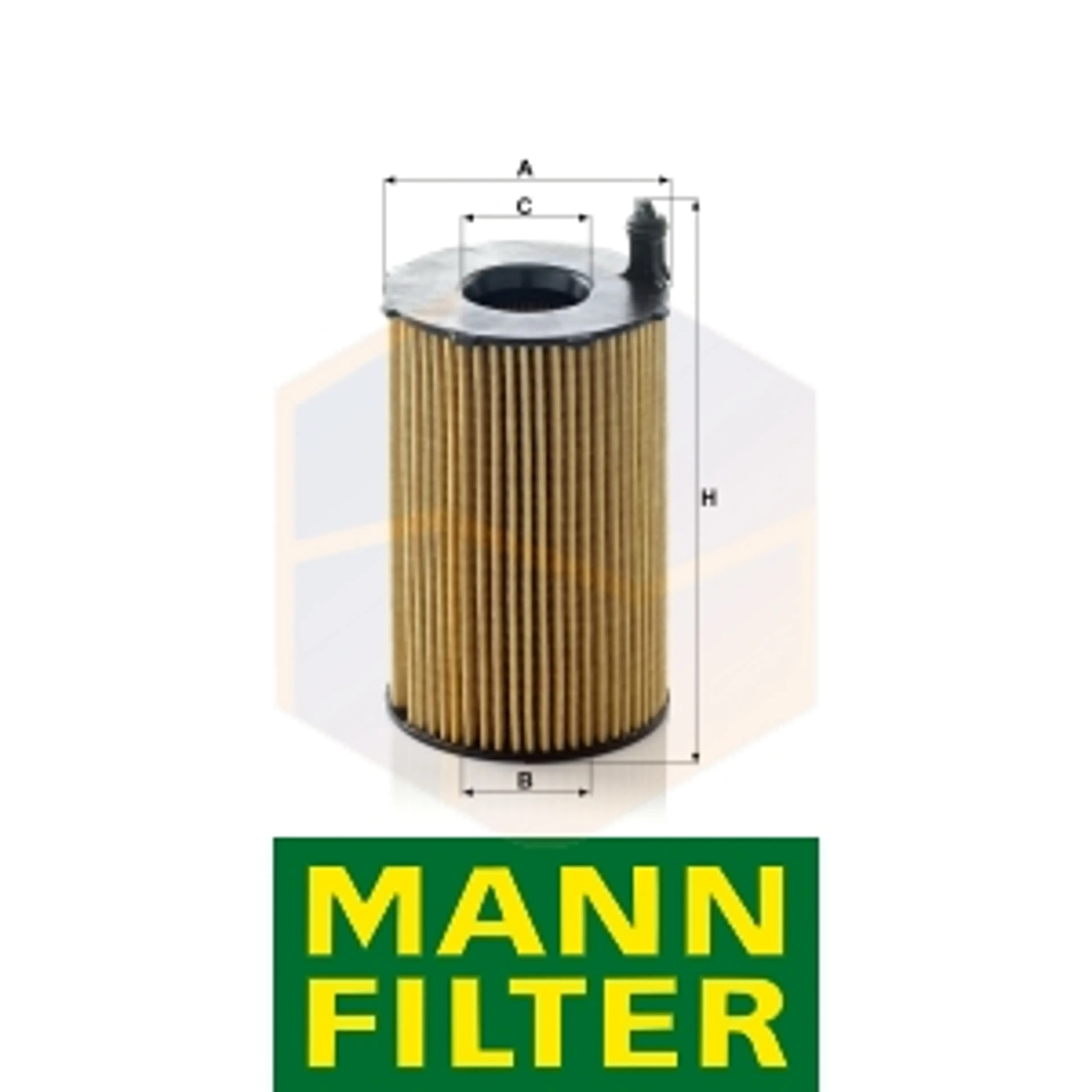 FILTRO ACEITE HU 8005 Z MANN