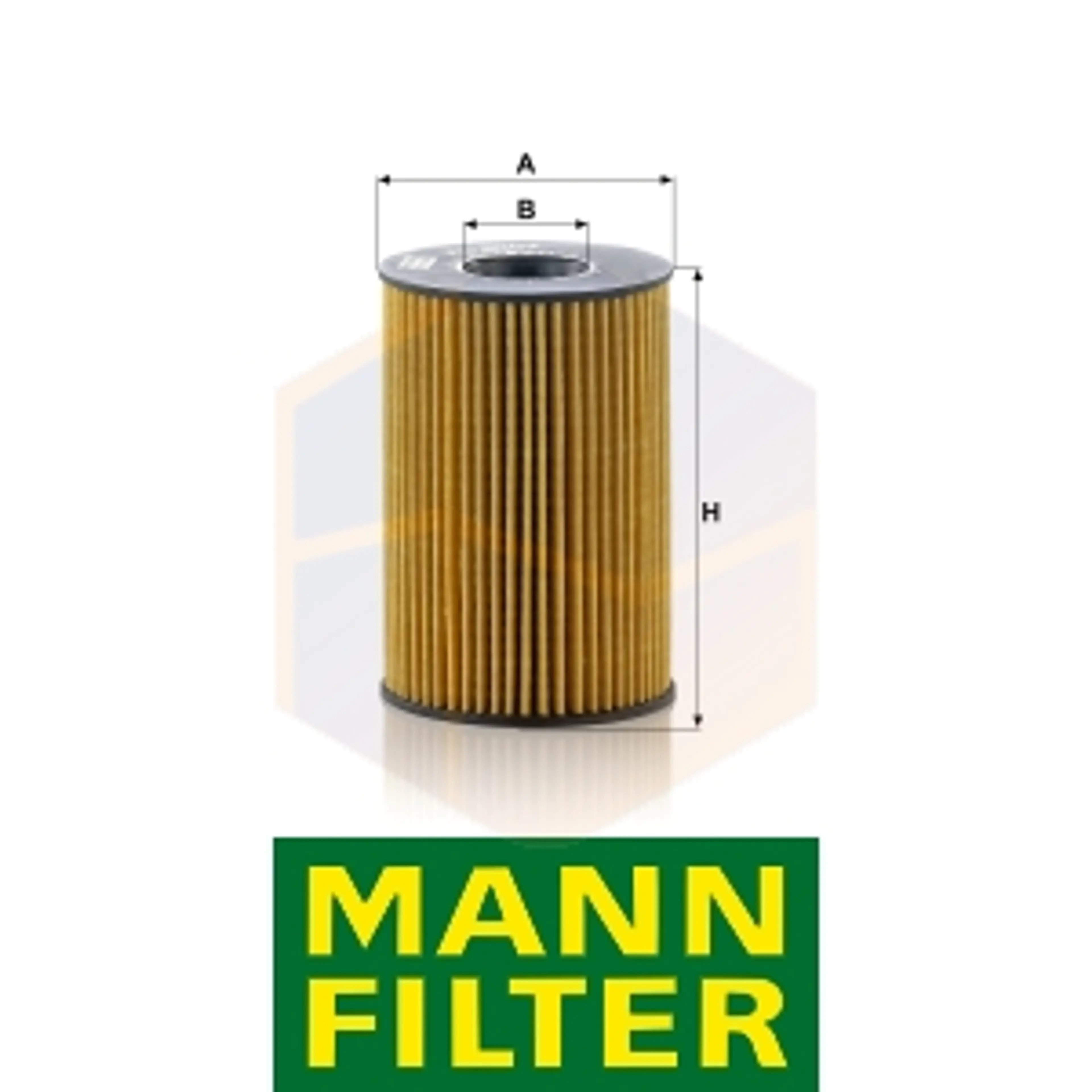 FILTRO ACEITE HU 8007 Z MANN