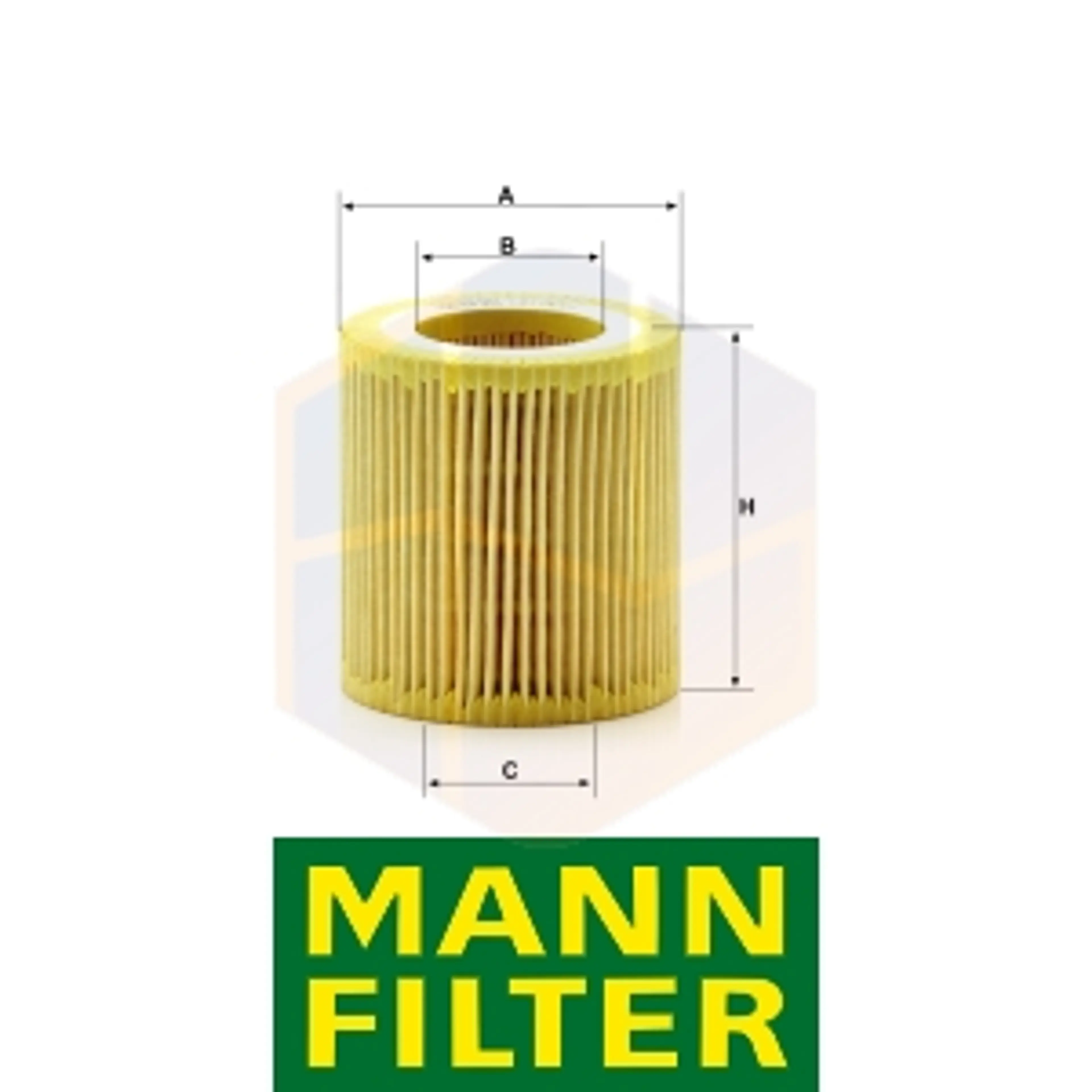 FILTRO ACEITE HU 8011 Z MANN