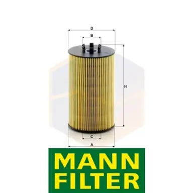 FILTRO ACEITE HU 8012 Z MANN