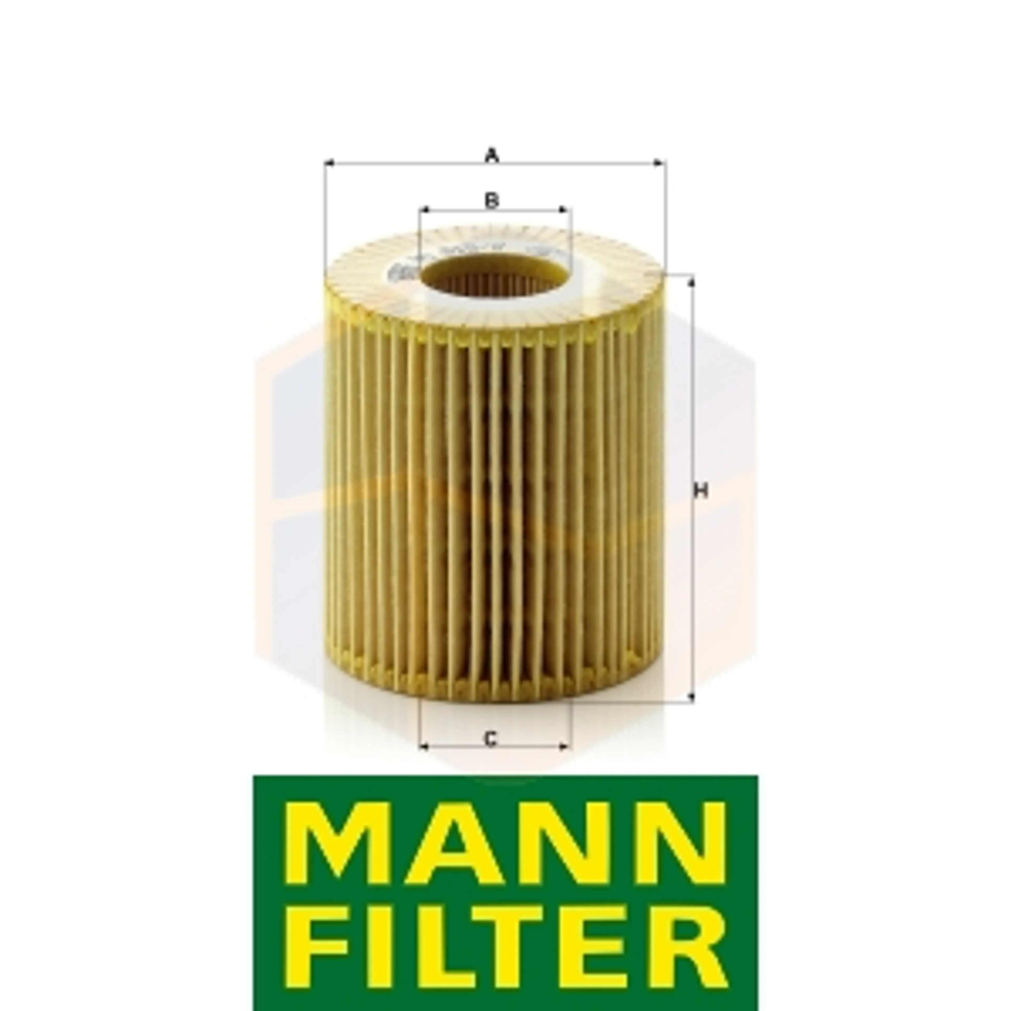 FILTRO ACEITE HU 815/2 X MANN