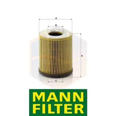 FILTRO ACEITE HU 816/2 X MANN
