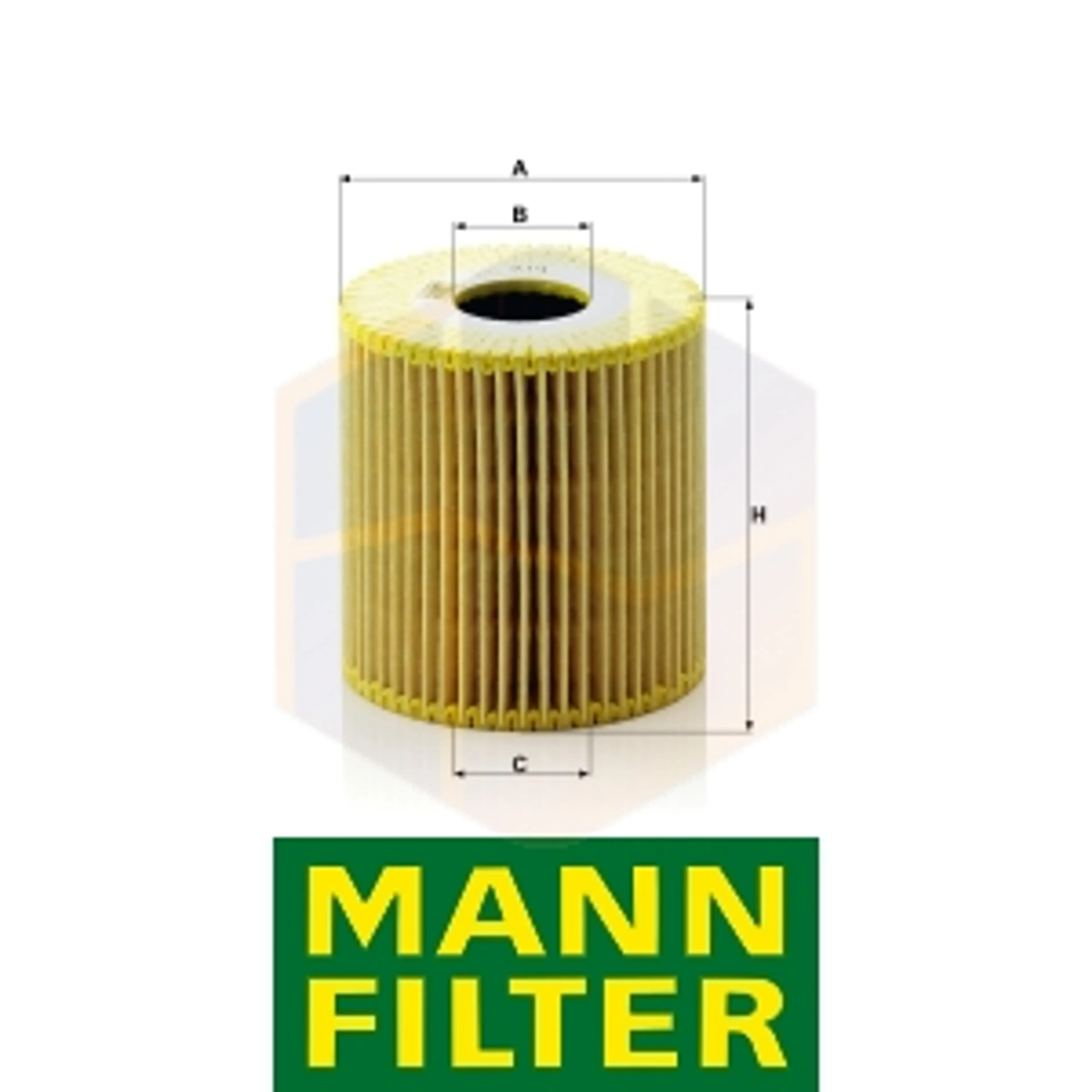 FILTRO ACEITE HU 819 X MANN