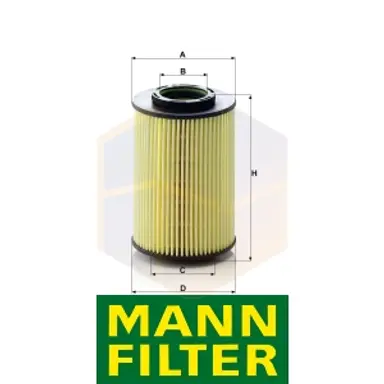 FILTRO ACEITE HU 822/5 X MANN