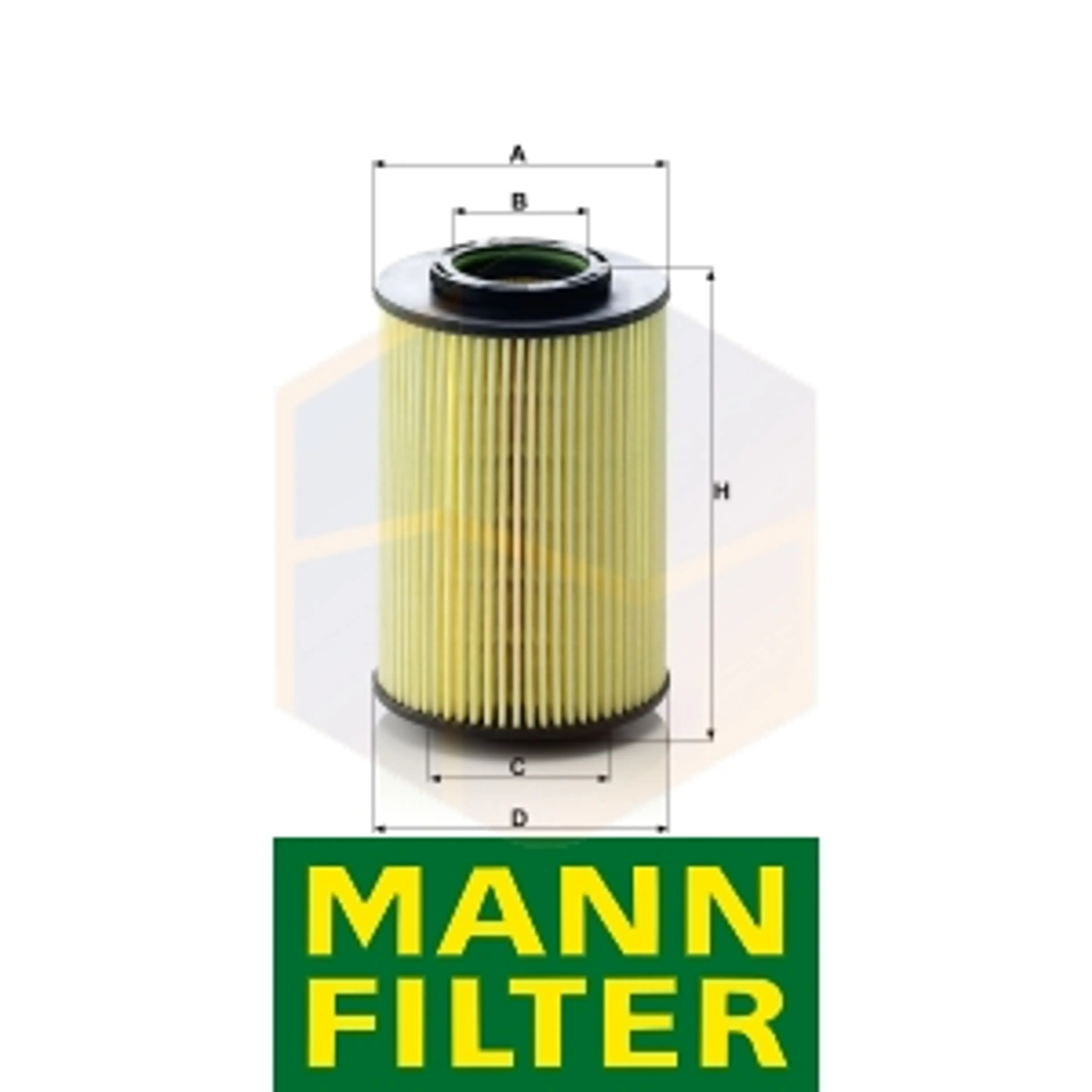 FILTRO ACEITE HU 822/5 X MANN