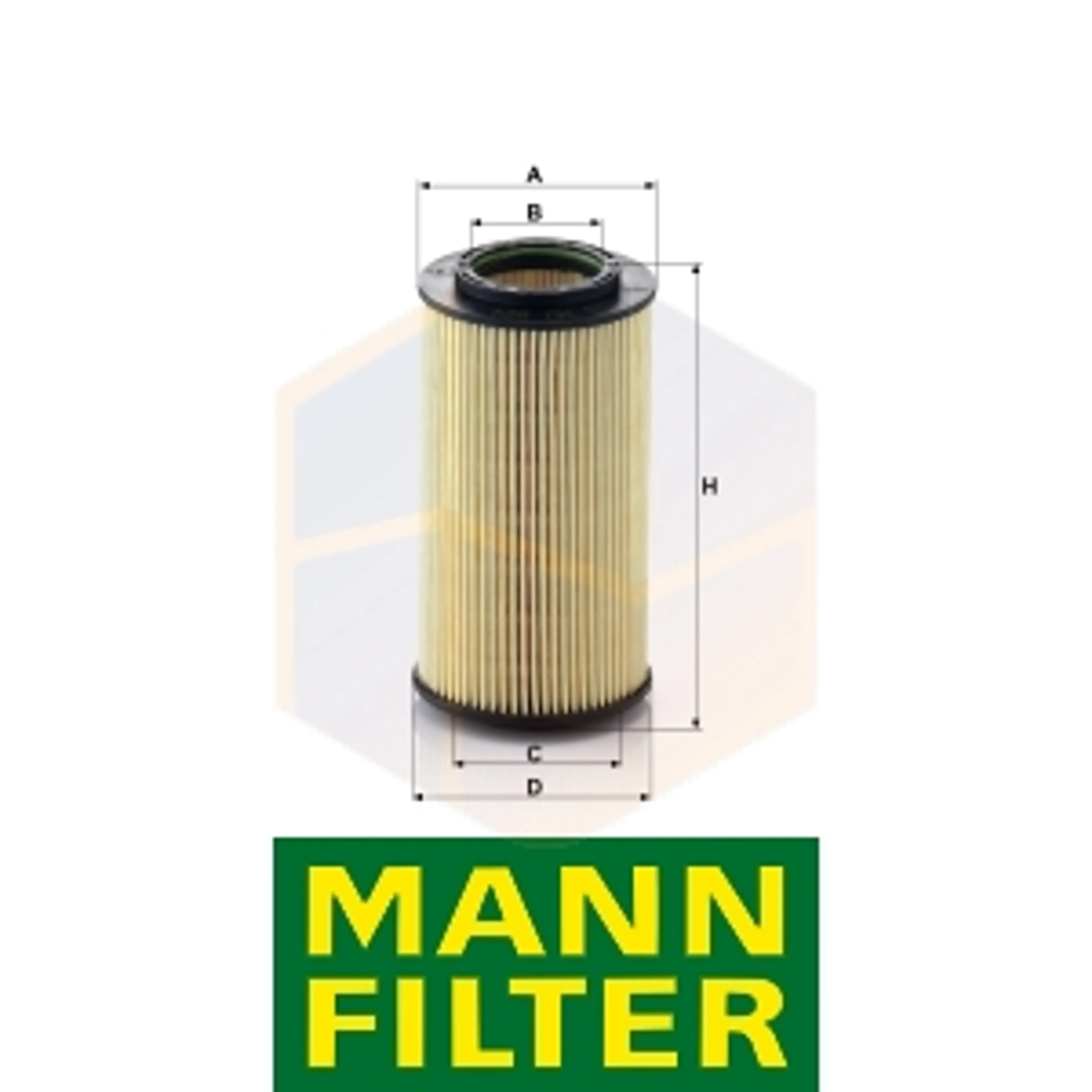 FILTRO ACEITE HU 824 X MANN