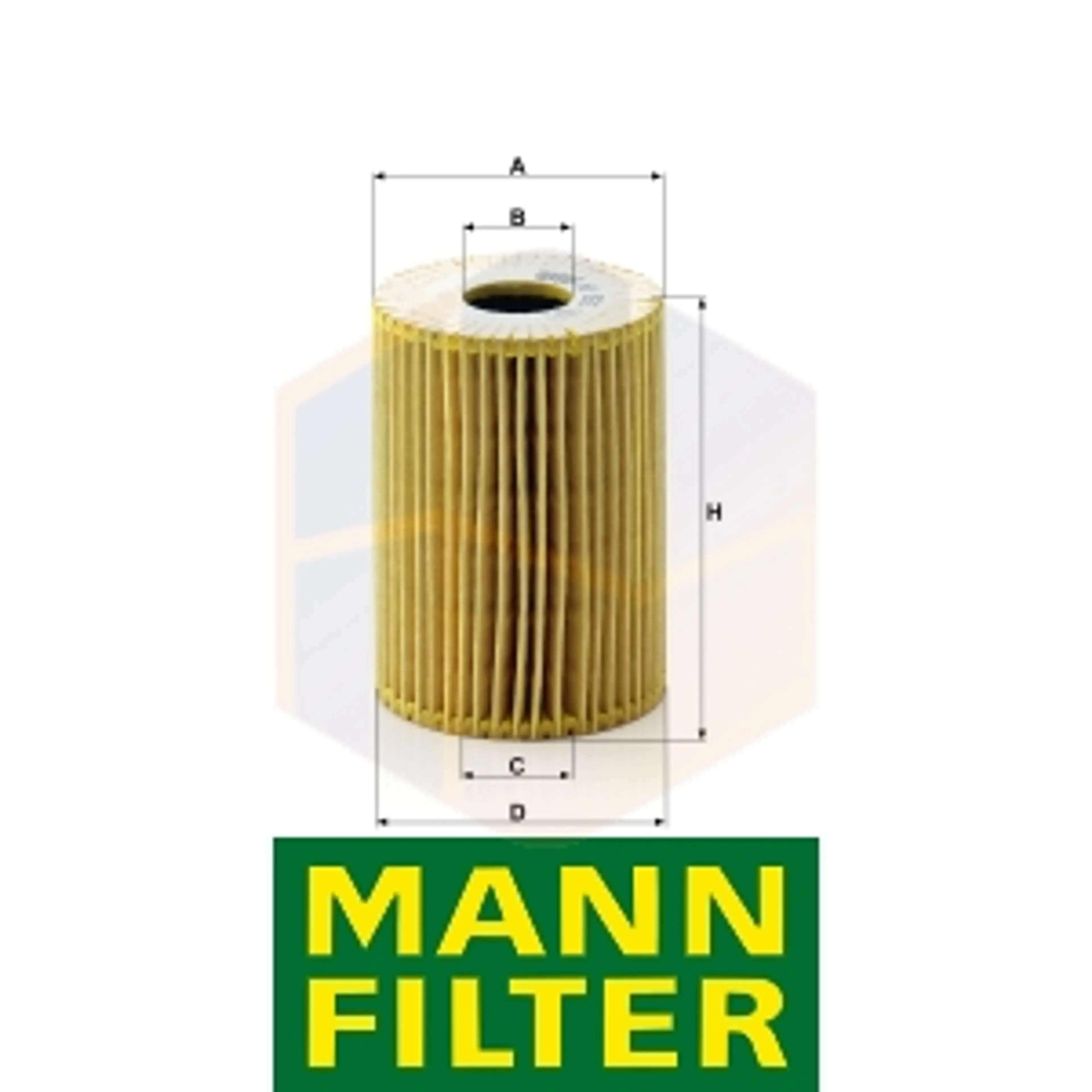 FILTRO ACEITE HU 825 X MANN