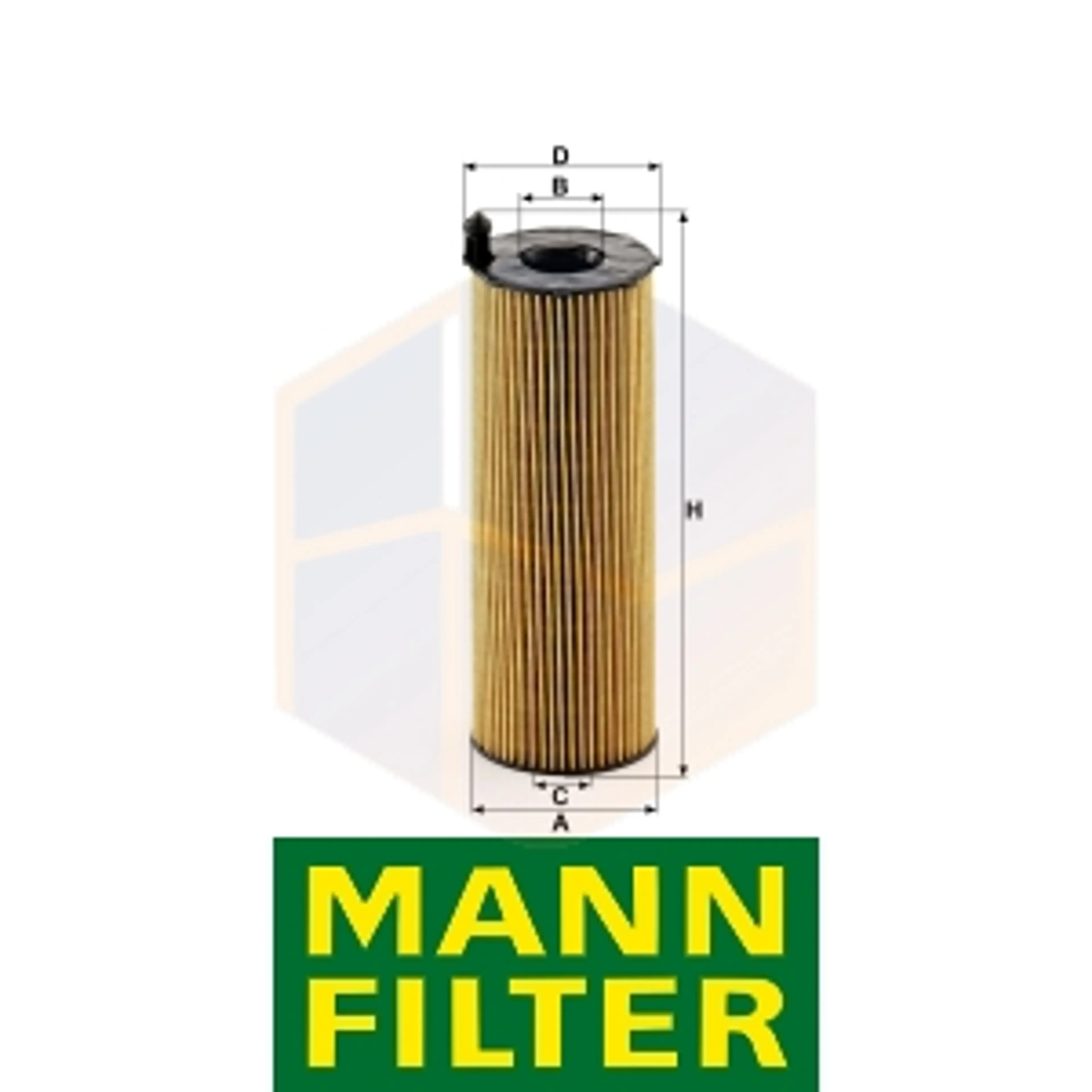 FILTRO ACEITE HU 831 X MANN