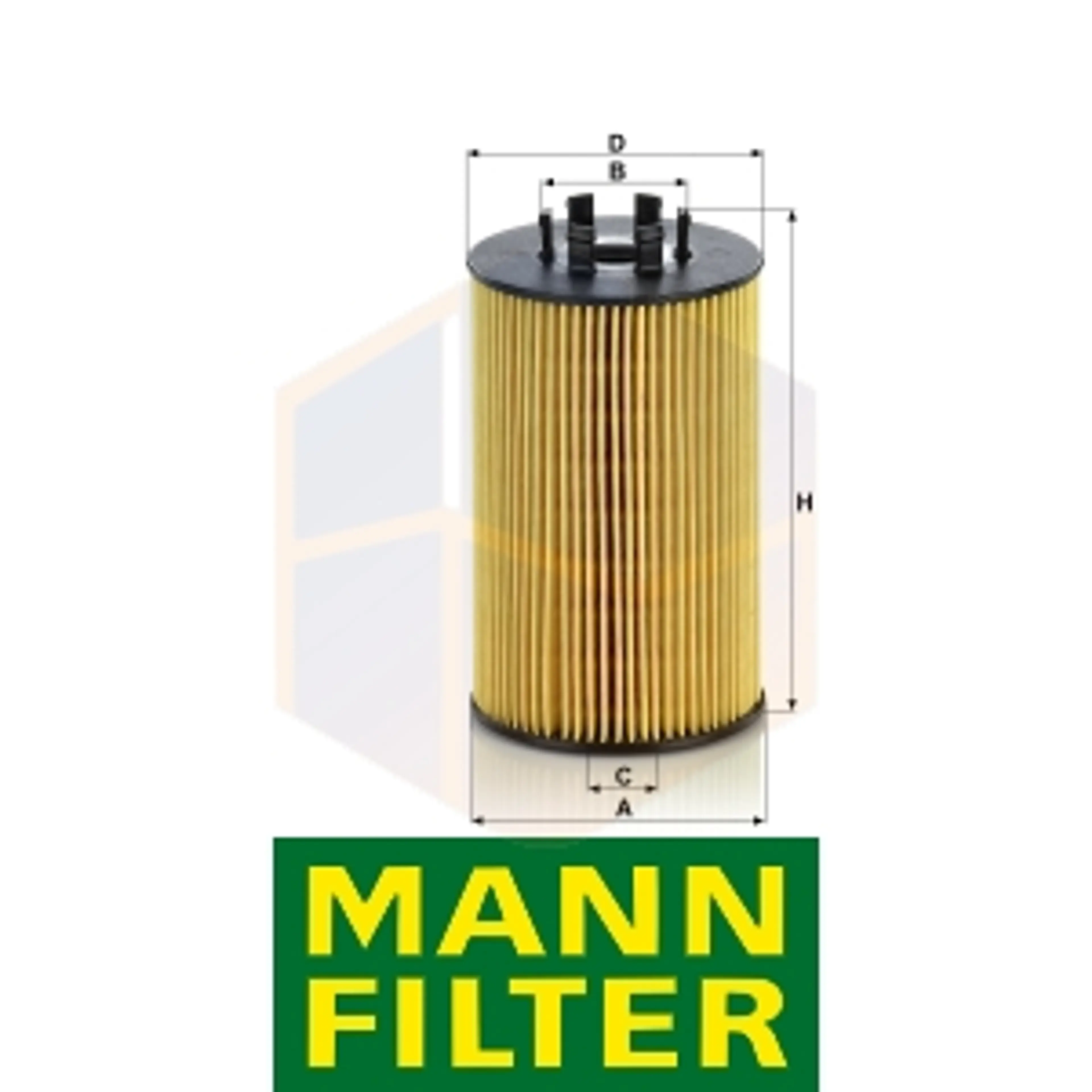 FILTRO ACEITE HU 9007 Z MANN