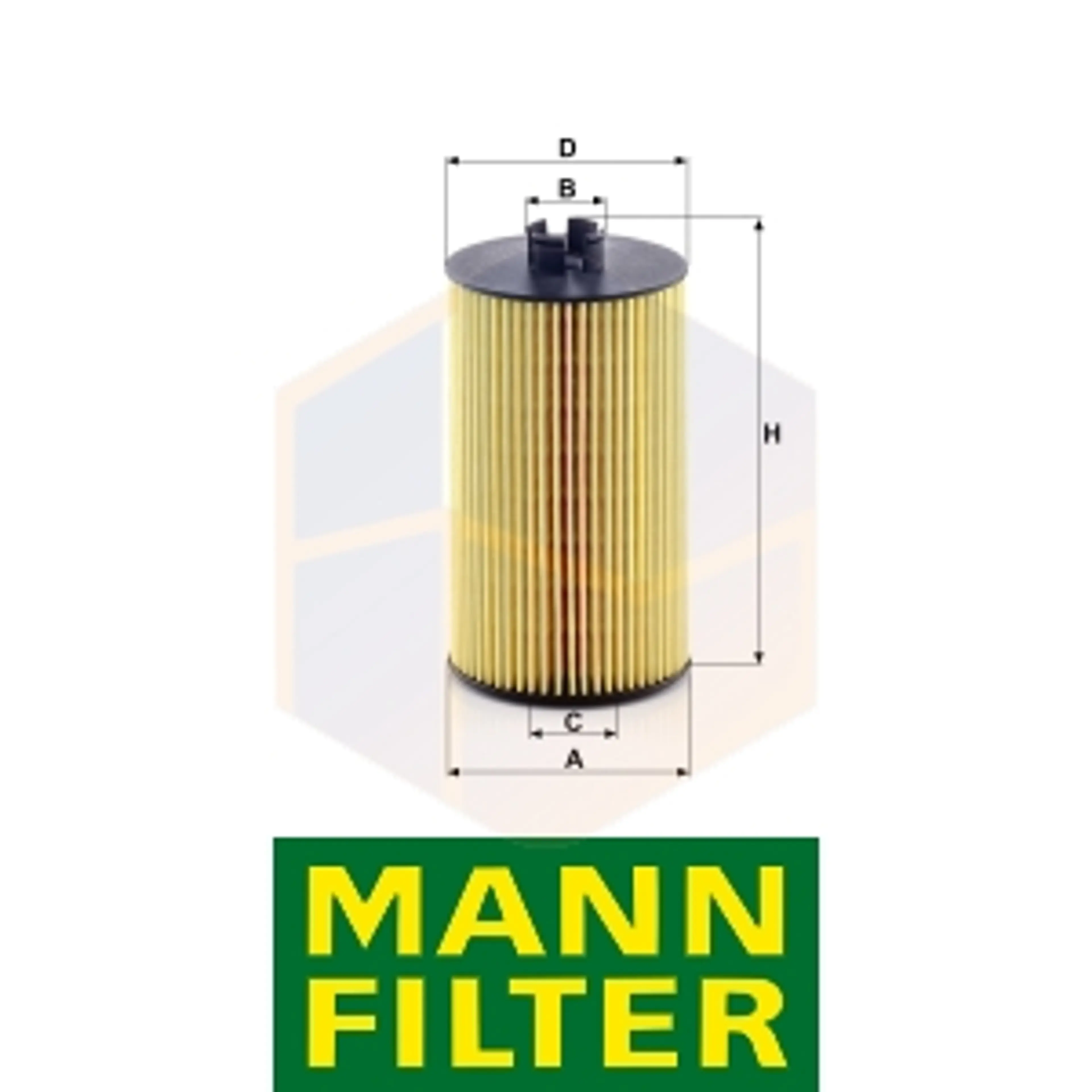 FILTRO ACEITE HU 931/6 X MANN